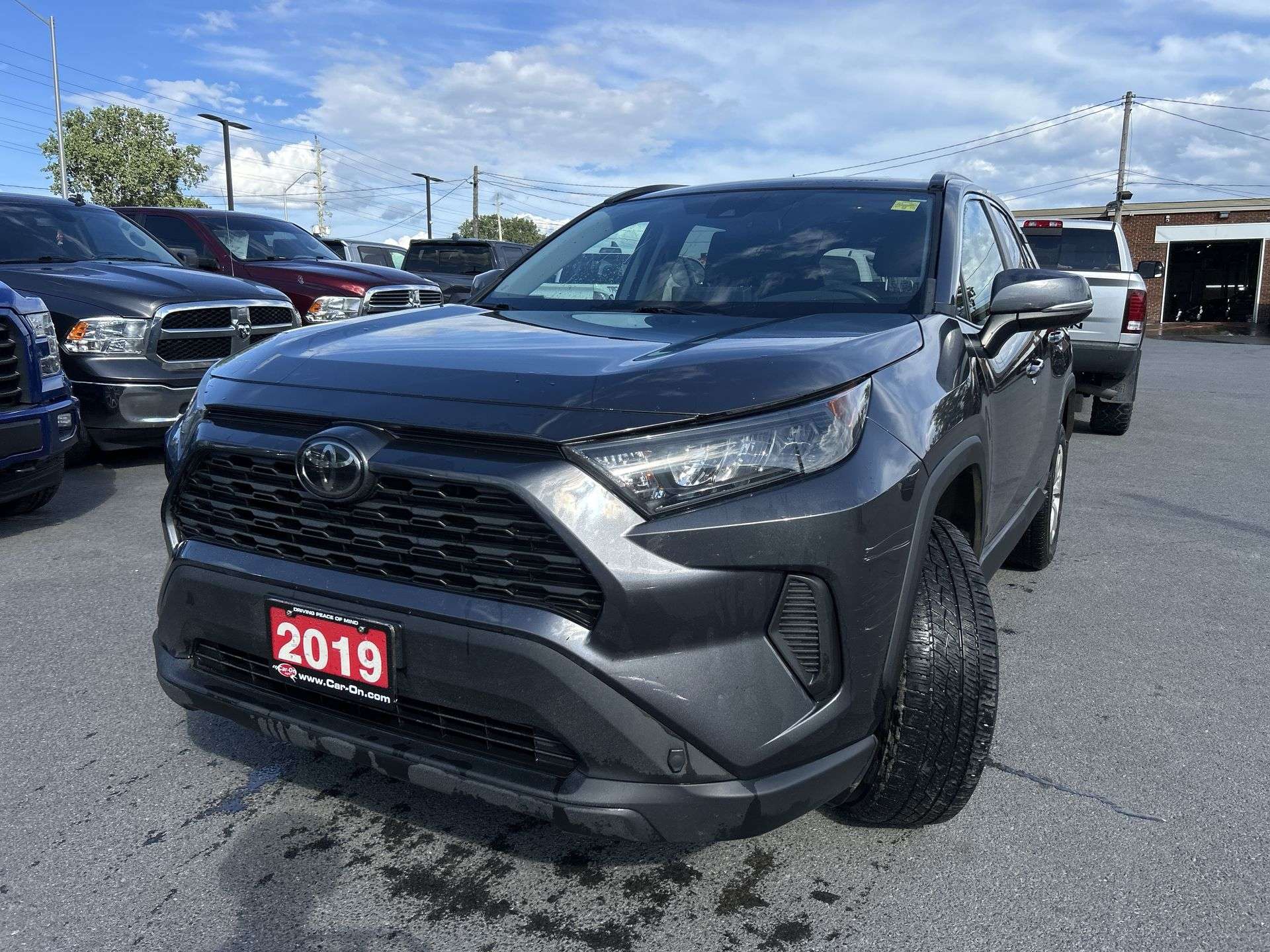 Gray 2019 Toyota RAV4 SUV / Crossover Front-Wheel Drive Automatic