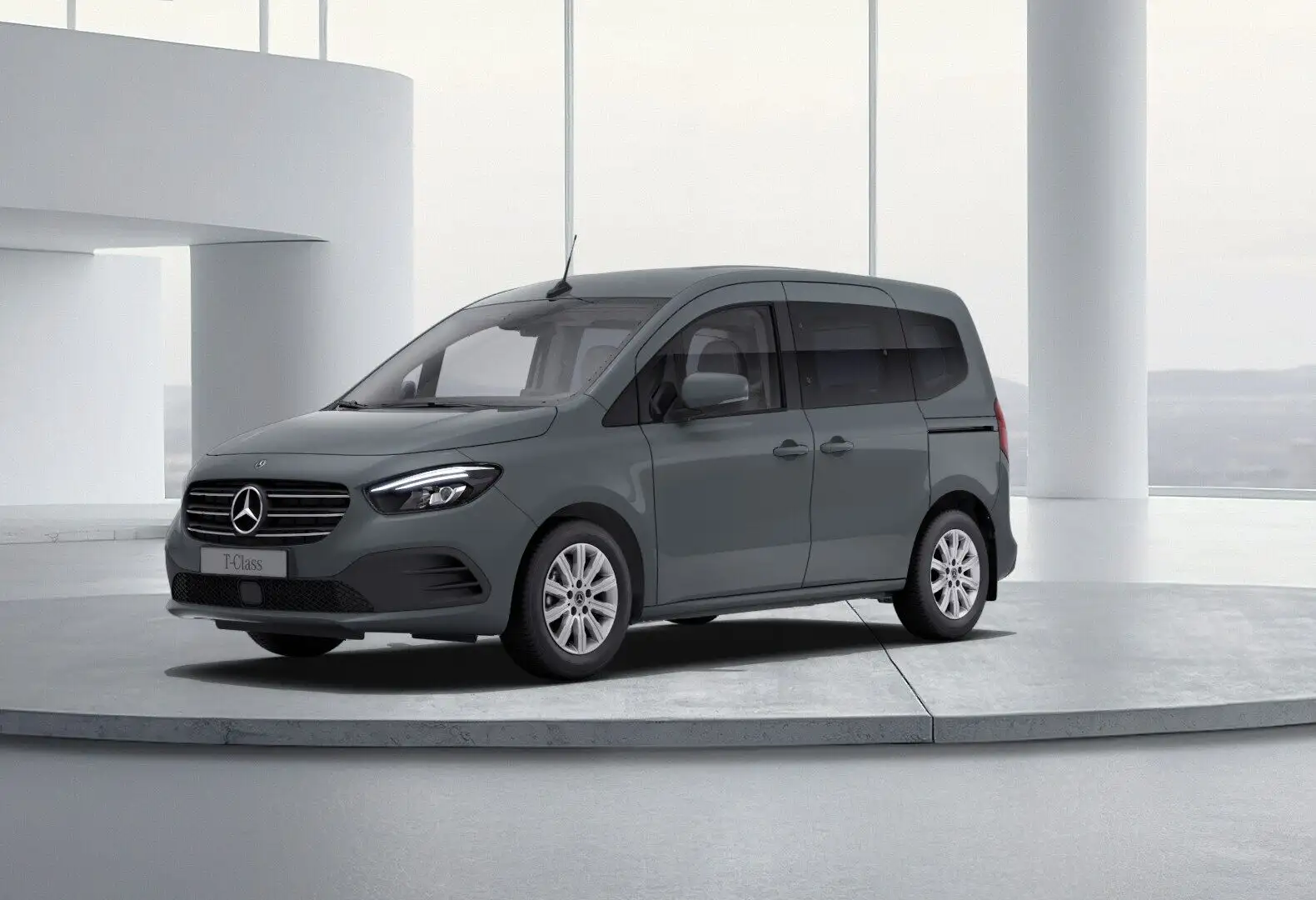 Mercedes-Benz T-Klasse T 180 d STYLE Standard Aut. Navi Cam SHZ LED Grau - 2
