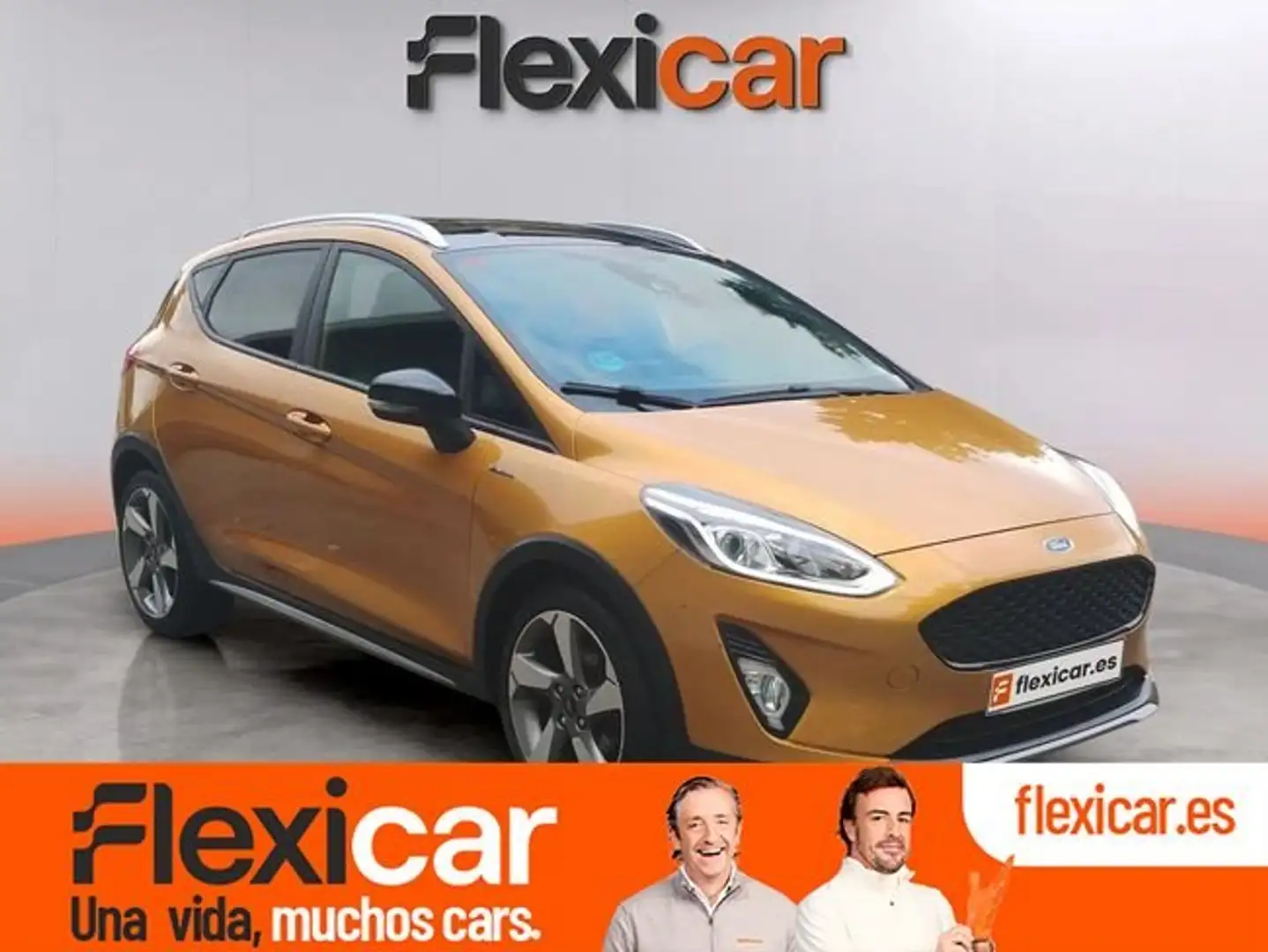 Ford Fiesta 1.0 EcoBoost S/S Active+ 125 Jaune - 1