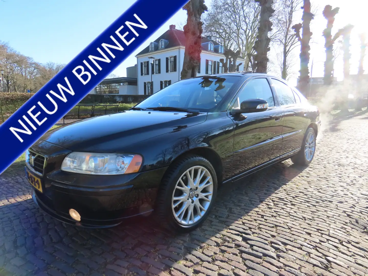 Volvo S60 2.4 Drivers Edition Ecc Cruisecontrol Leer Schuif/ Zwart - 1