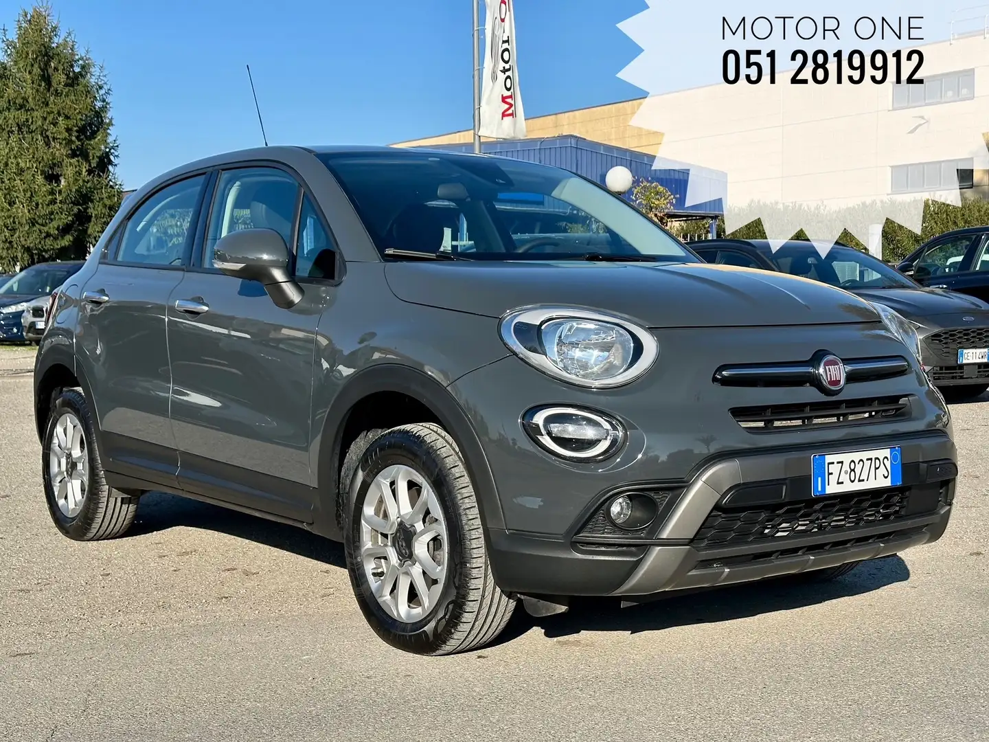 Fiat 500X 2.0 mjt Cross 4x4 150cv auto Grijs - 1