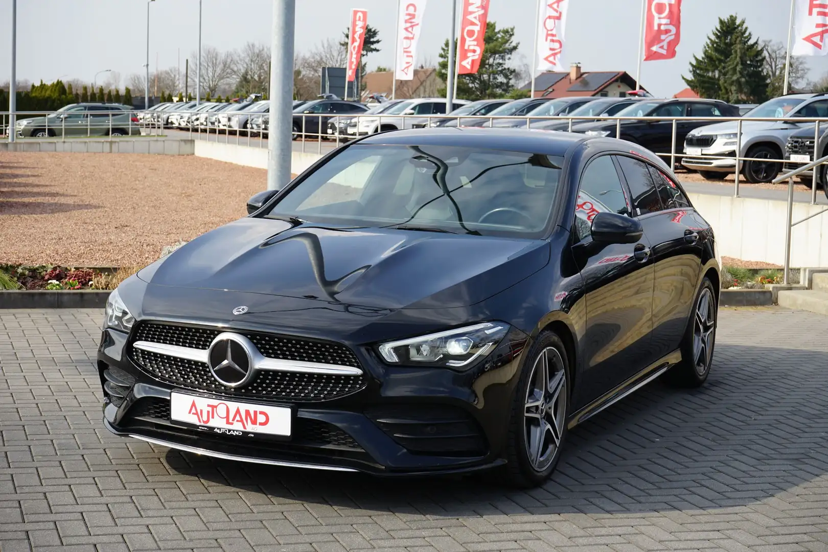 Mercedes-Benz CLA 220 CLA SB 220 d AMG Line MBUX LED ACC Navi Kamera Negro - 2