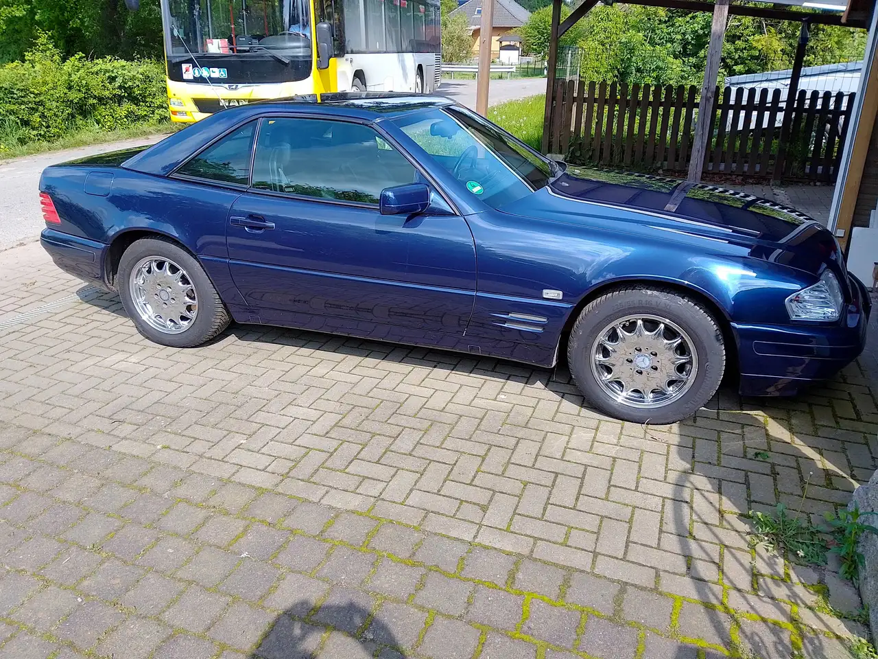 Mercedes-Benz SL 320 Verdeck neuwertig + Hardtop Rücksitze (Notsitze), foto 3
