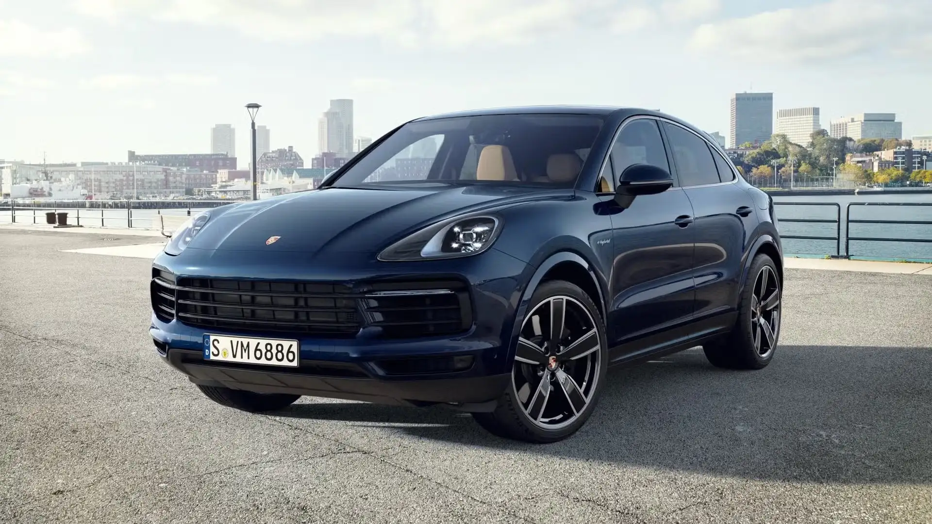 Porsche Cayenne Coupe Hybrid 462CV - Cerchi da 22 - Disponibile Azul - 1