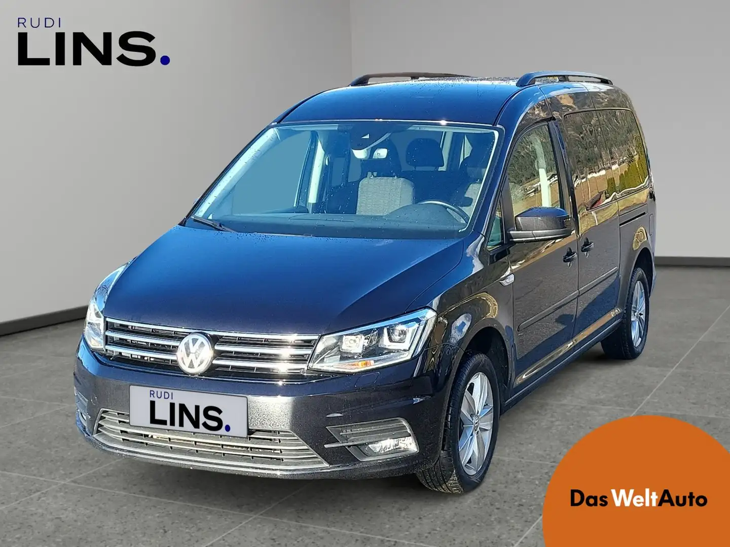 Volkswagen Caddy Maxi Comfortline TDI Negro - 1
