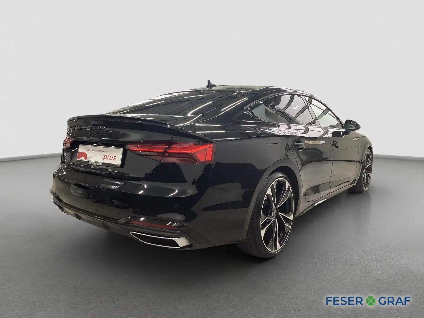 Audi A5 Sportback S line Competition 35 TDI Matrix RFK Nav Schwarz - 2