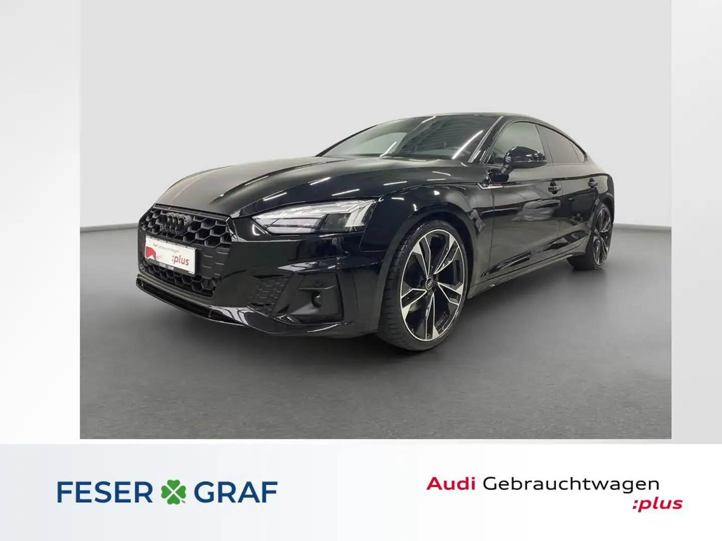 Audi A5 Sportback S line Competition 35 TDI Matrix RFK Nav Schwarz - 1