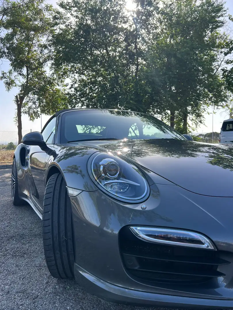 Porsche 911 911 Turbo Cabriolet PDK Gris - 2