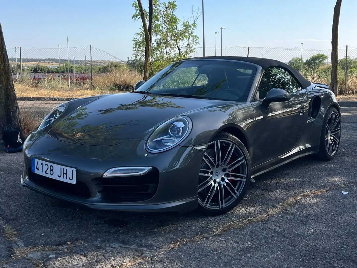 Porsche 911 911 Turbo Cabriolet PDK Gris - 1