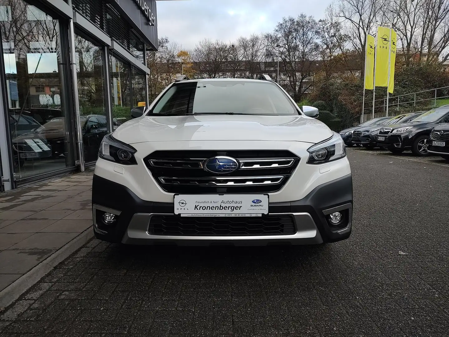 Subaru OUTBACK Platinum Harman Kardon, Navi, AHK Blanc - 2