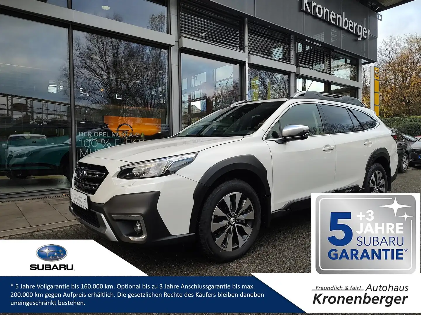 Subaru OUTBACK Platinum Harman Kardon, Navi, AHK Weiß - 1