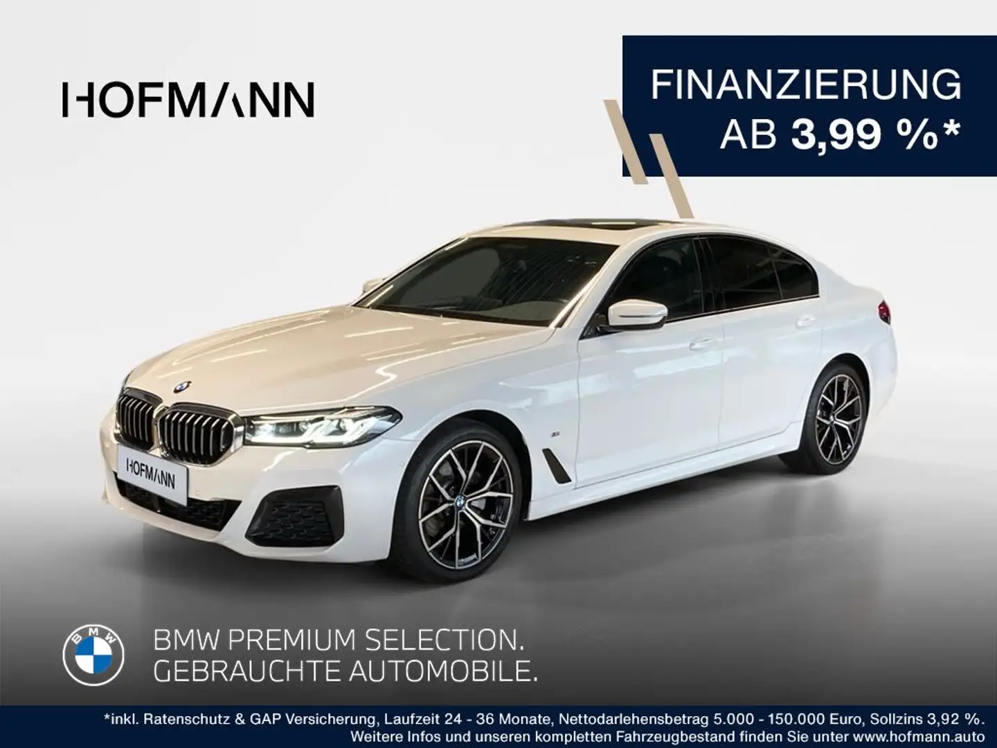 BMW 520 M Sport Blanc - 1