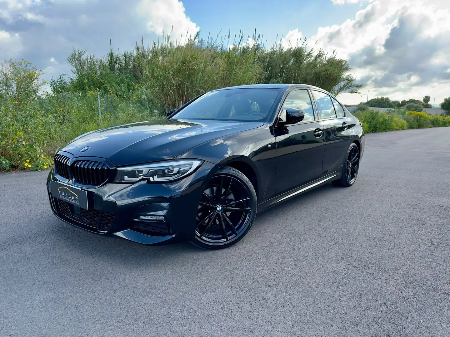 BMW 320 Serie 3 G20 2019 Berlina 320d Msport auto Nero - 1