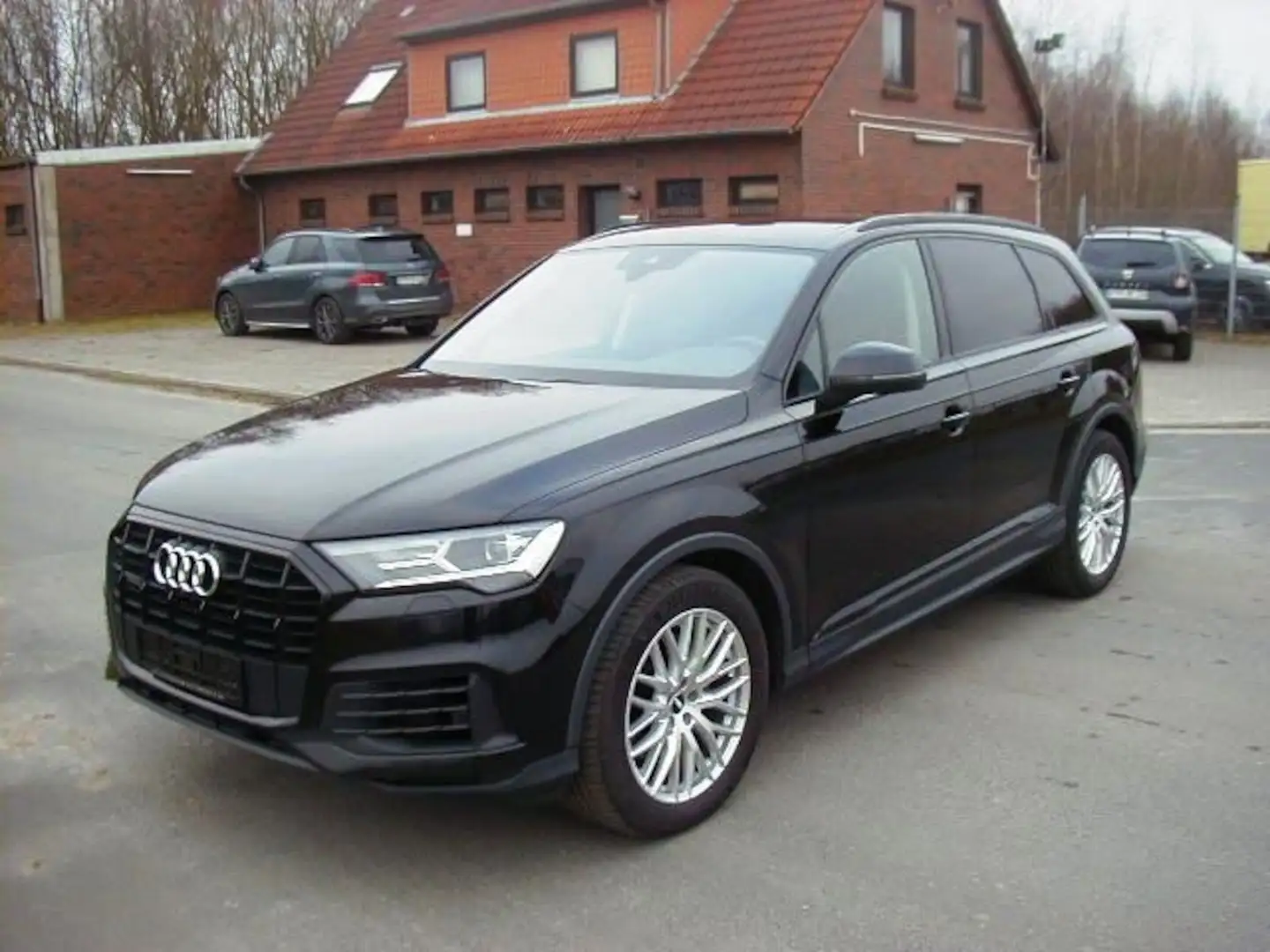 Audi Q7 50 TDI quattro 20 Zoll-Standheizung-Navi-AHK-LED Schwarz - 1