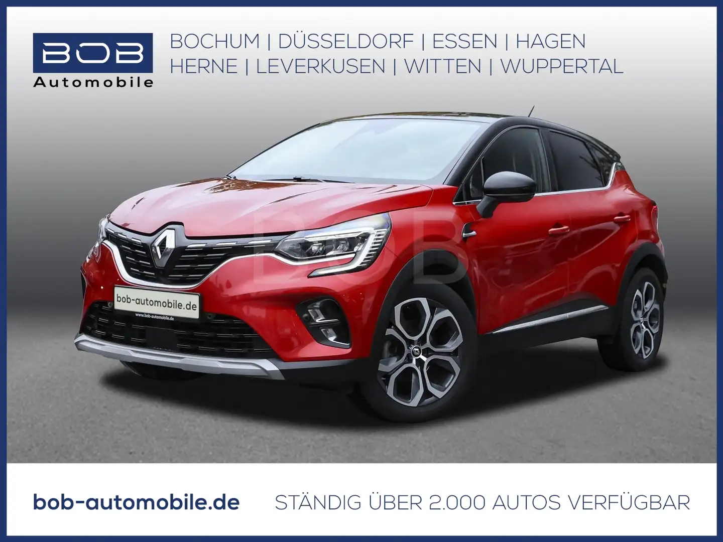 Renault Captur INTENS TCe 160 EDC SHZ MULTIVIEWKAMERA Rot - 1