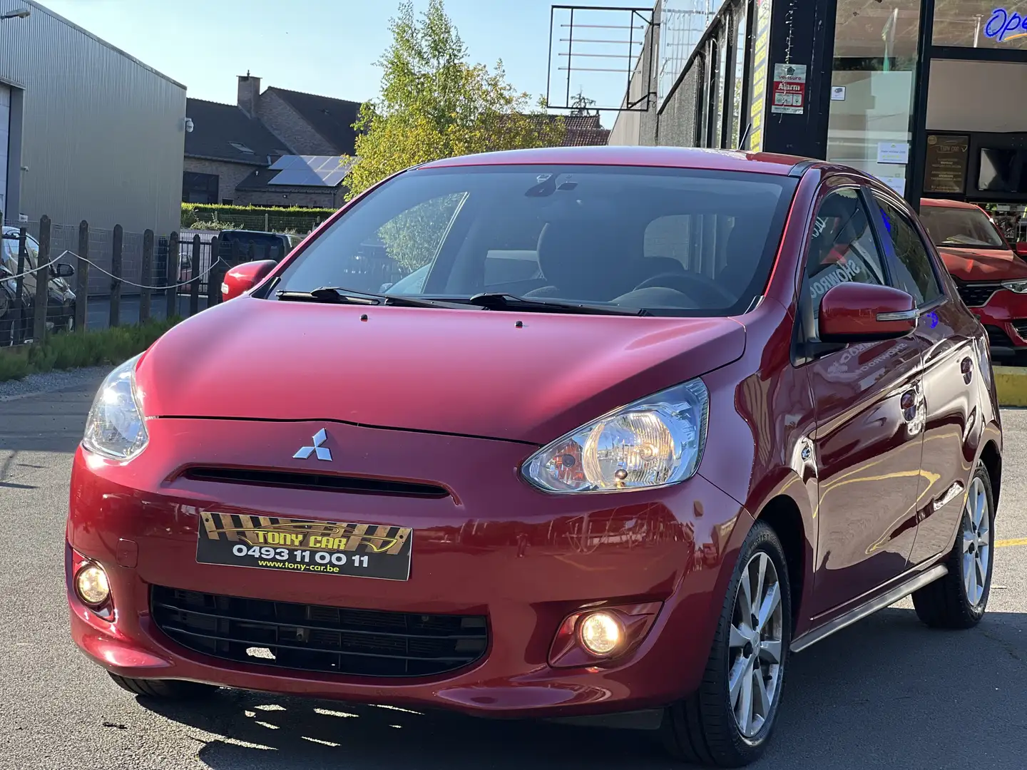Mitsubishi Space Star 1.2i*Boîte auto*NAVI*BT*USB*Android*garantie 12 Rouge - 2