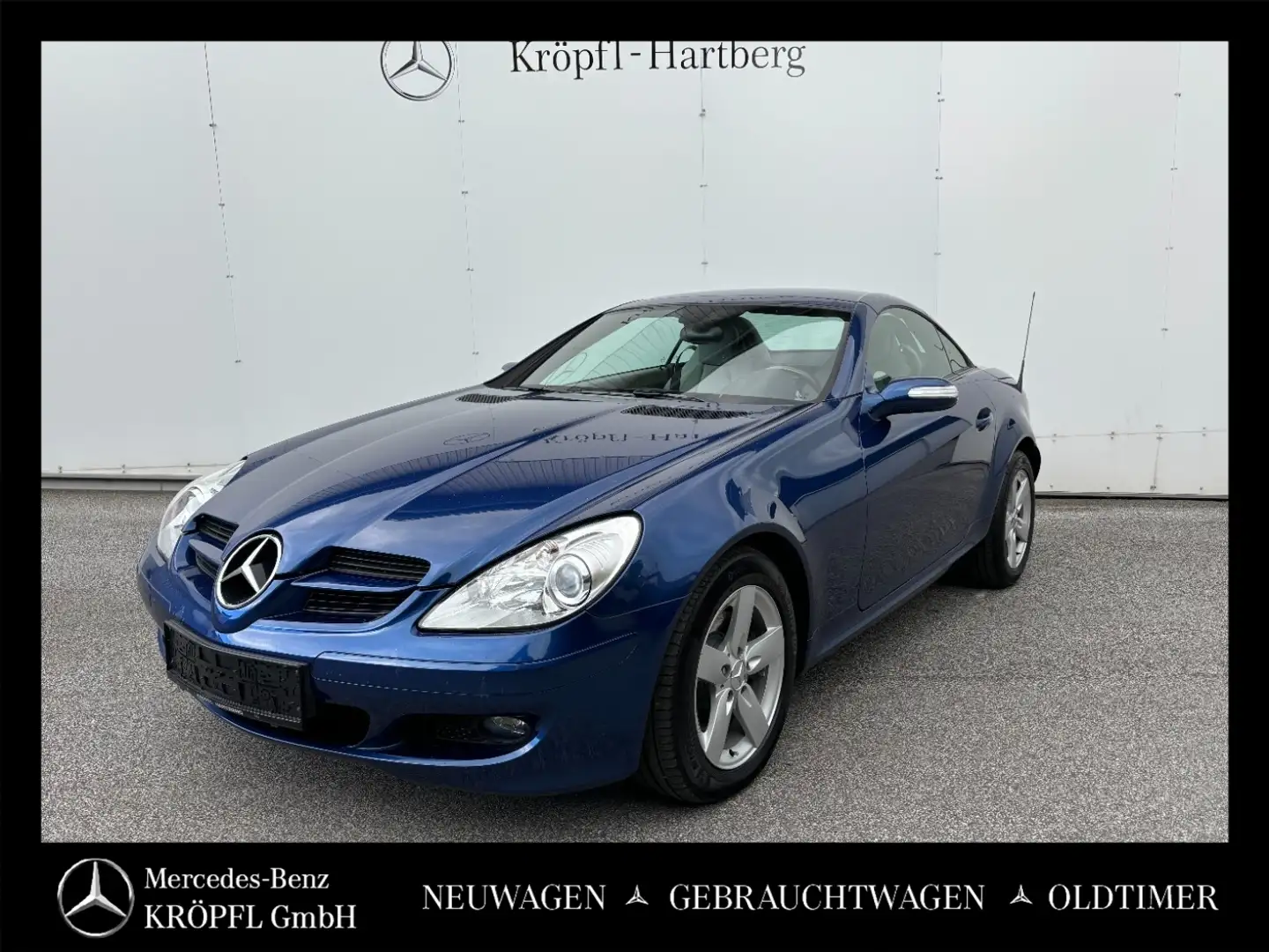 Mercedes-Benz SLK 280 Roadster Shz 1.Besitz Синій - 1