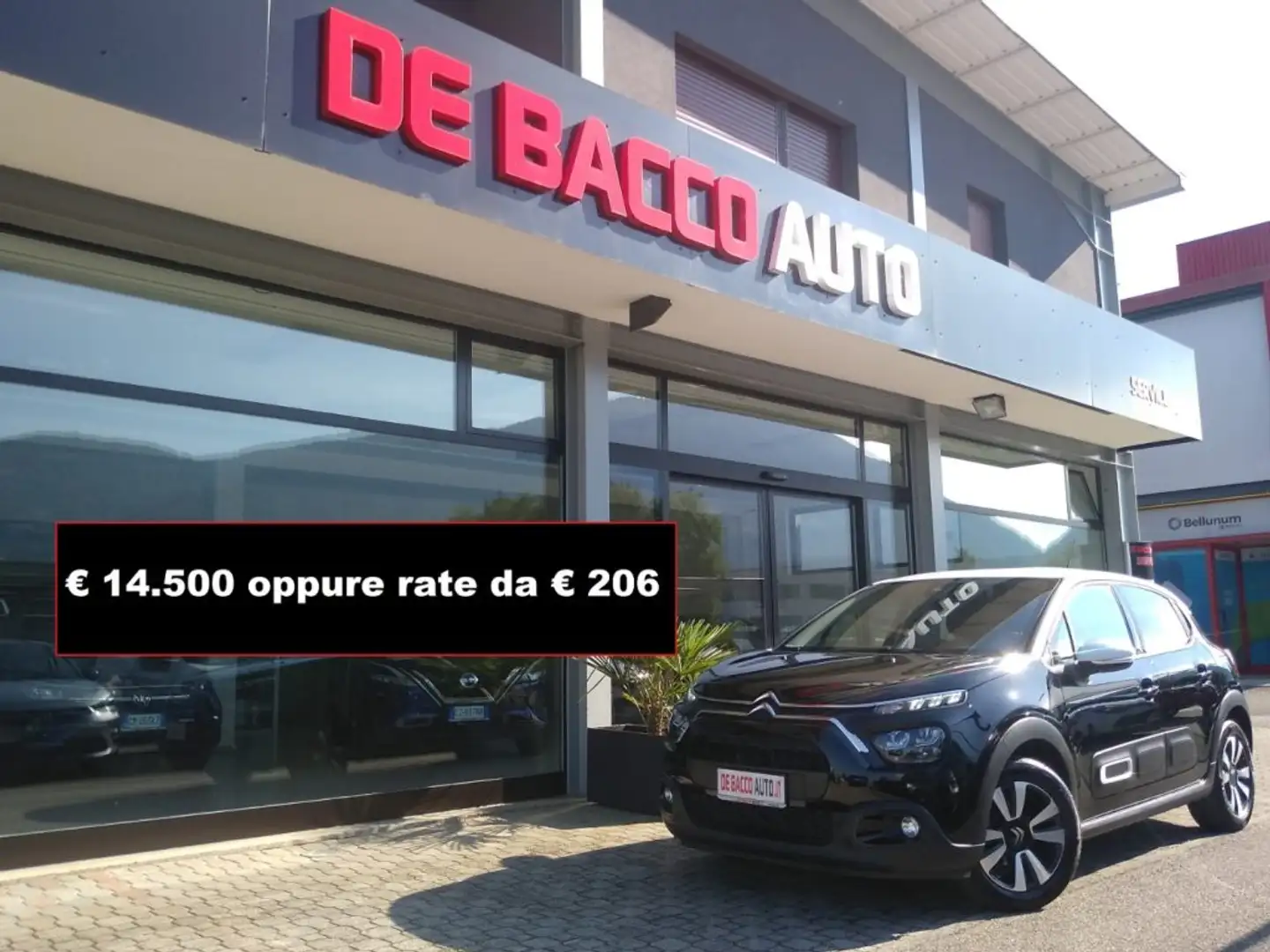 Citroen C3 PureTech 83 S&S Max OK NEOPATENTATI Nero - 1