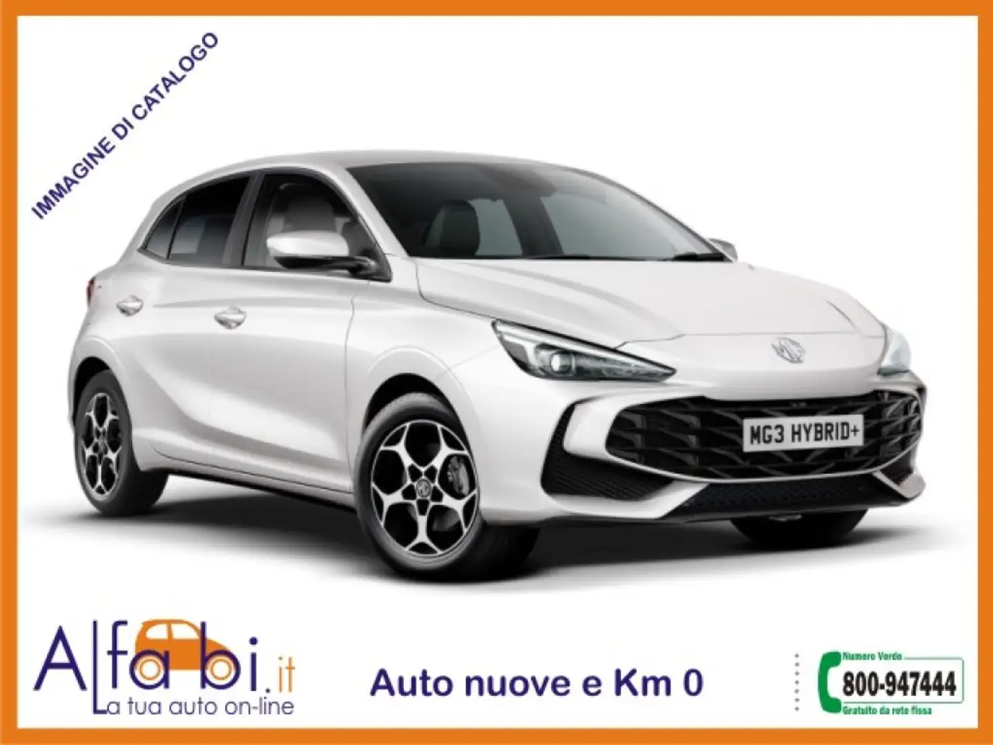 MG MG3 1.5 Hybrid+ 194CV Aut. Comfort Bianco - 1