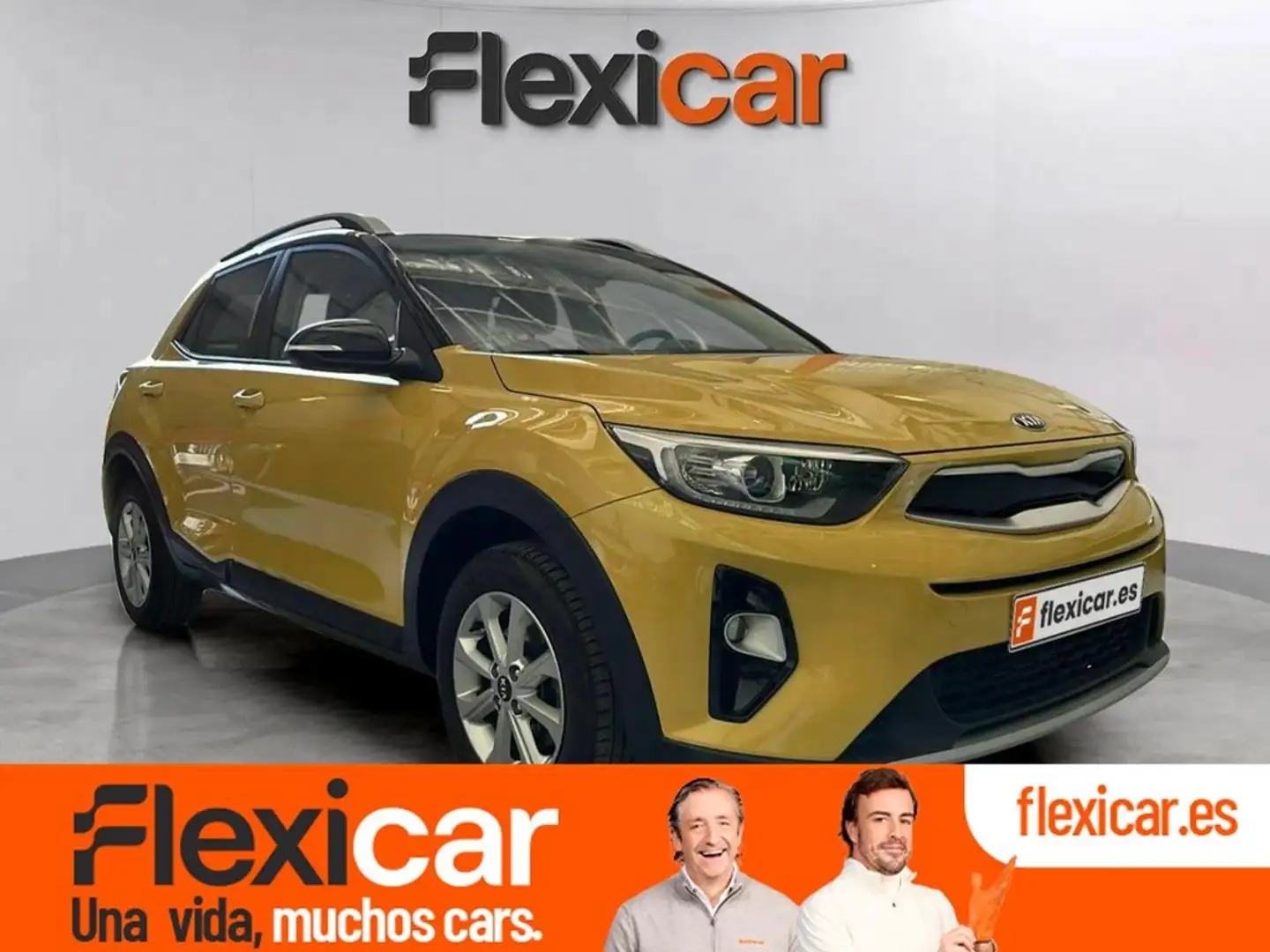 Kia Stonic 1.2 CVVT Eco-Dynamic Concept 84 Jaune - 1