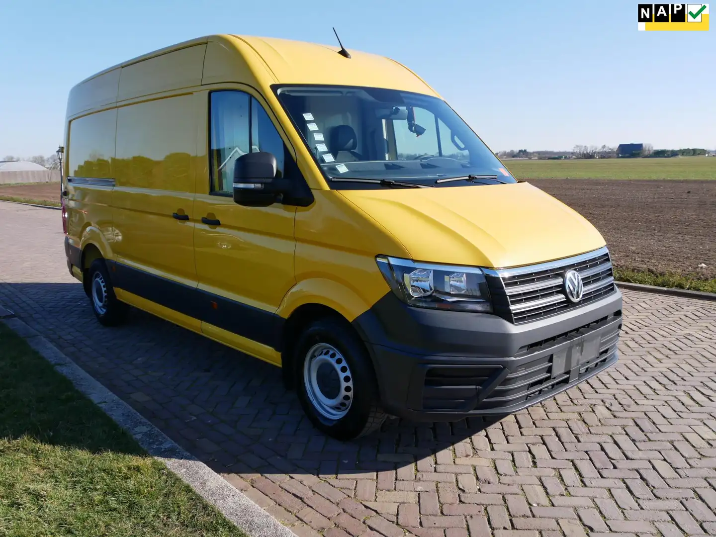 Volkswagen Crafter 35 2.0 TDI L2H2 103kW DSG CAMERA € 9999 EX BTW Geel - 1