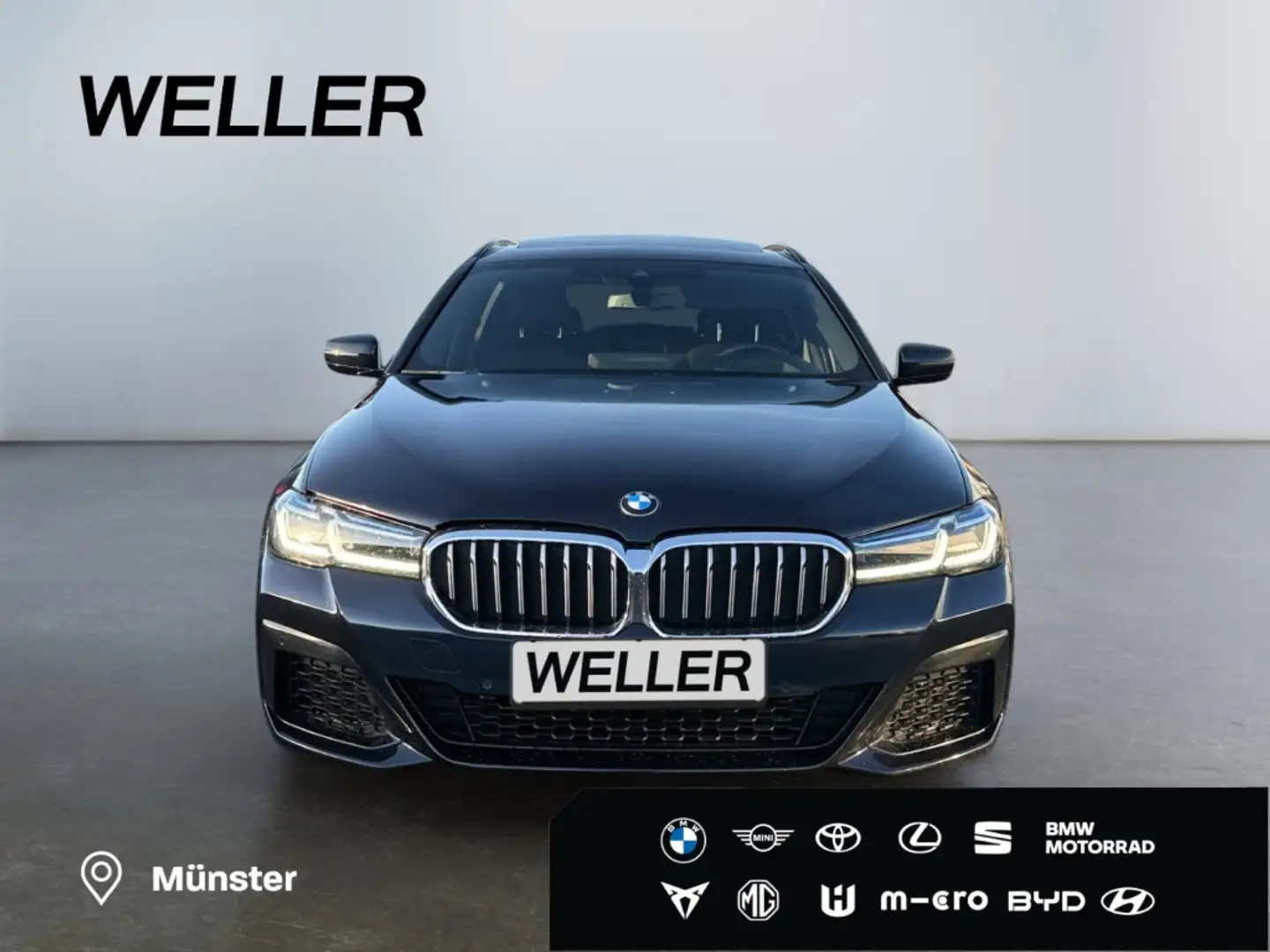 BMW 530 d xDrive Touring M Sport *Laser*Pano*AHK*HUD* Schwarz - 2