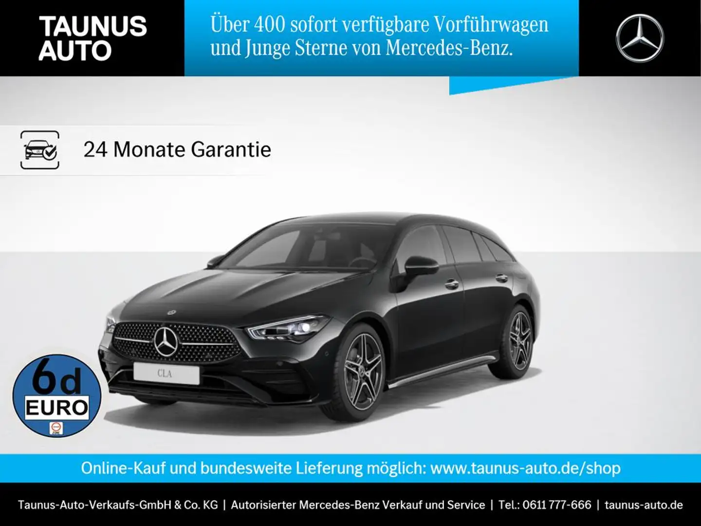 Mercedes-Benz CLA 180 SB EDITION AMG-LINE NIGHT MULTIBEAM WINTER Noir - 1