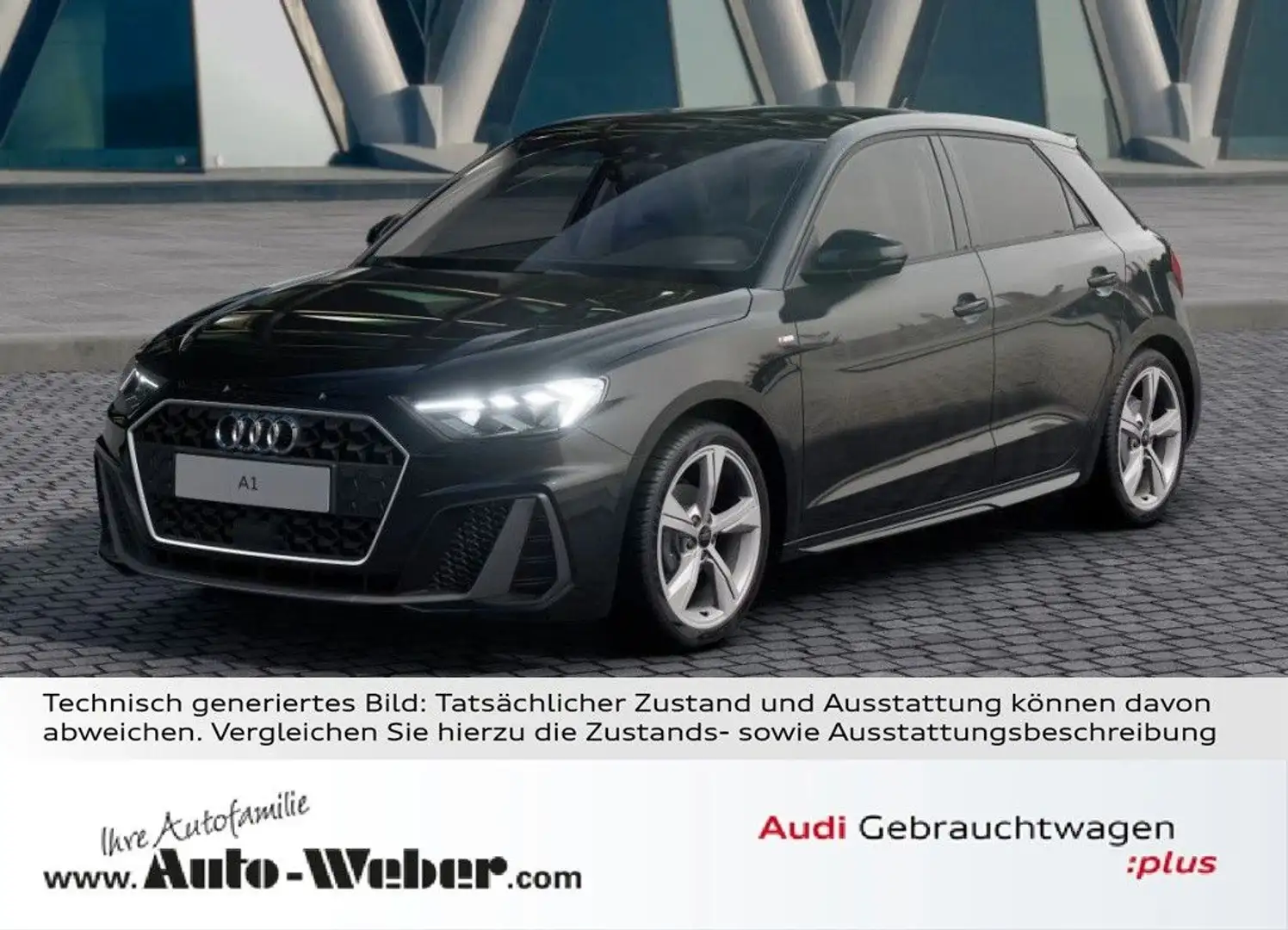 Audi A1 Sportback 25TFSI S LINE NAVI+ LED SMARTPHONE Noir - 1