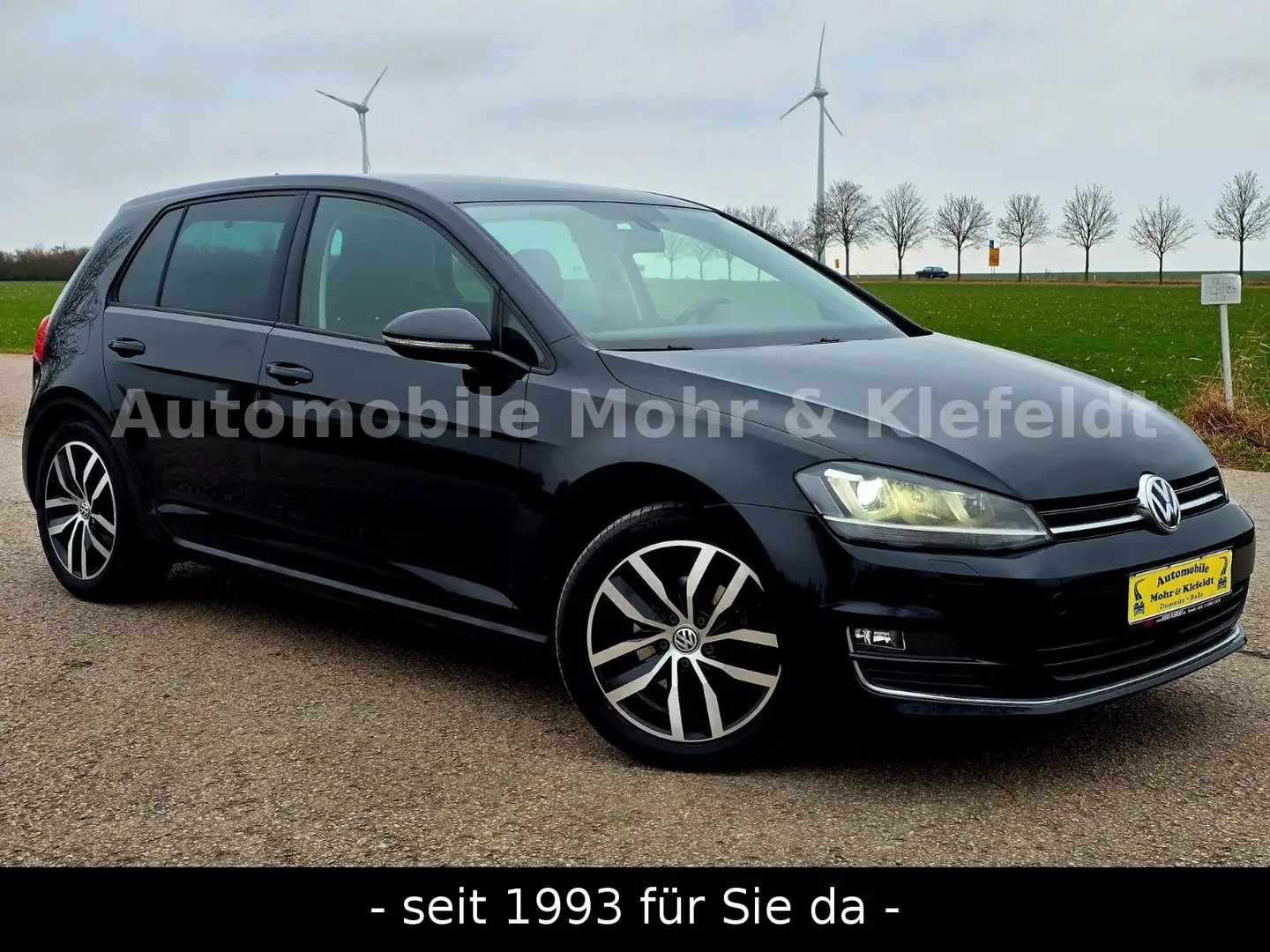Volkswagen Golf VII Lim. DSG Highline*BiXENON*T-LEDER*CAM* Noir - 1