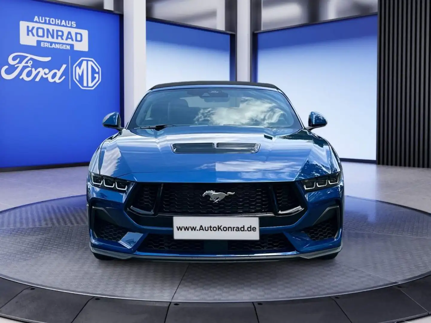 Ford Mustang Convertible 5.0 GT V8 Blau - 2