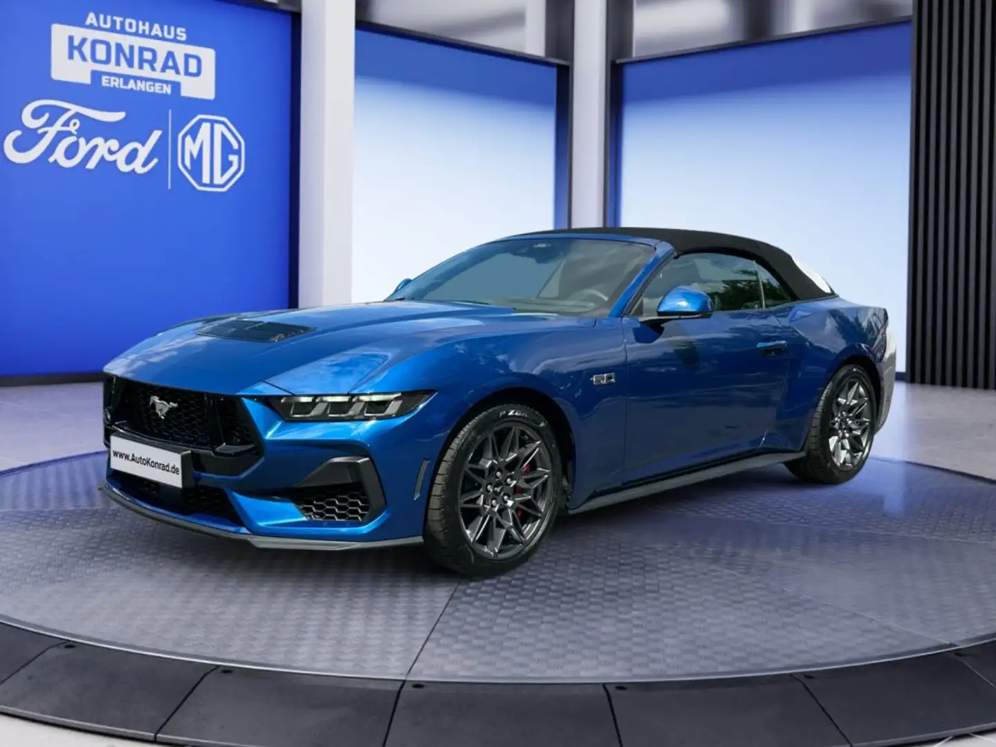 Ford Mustang Convertible 5.0 GT V8 Blau - 1