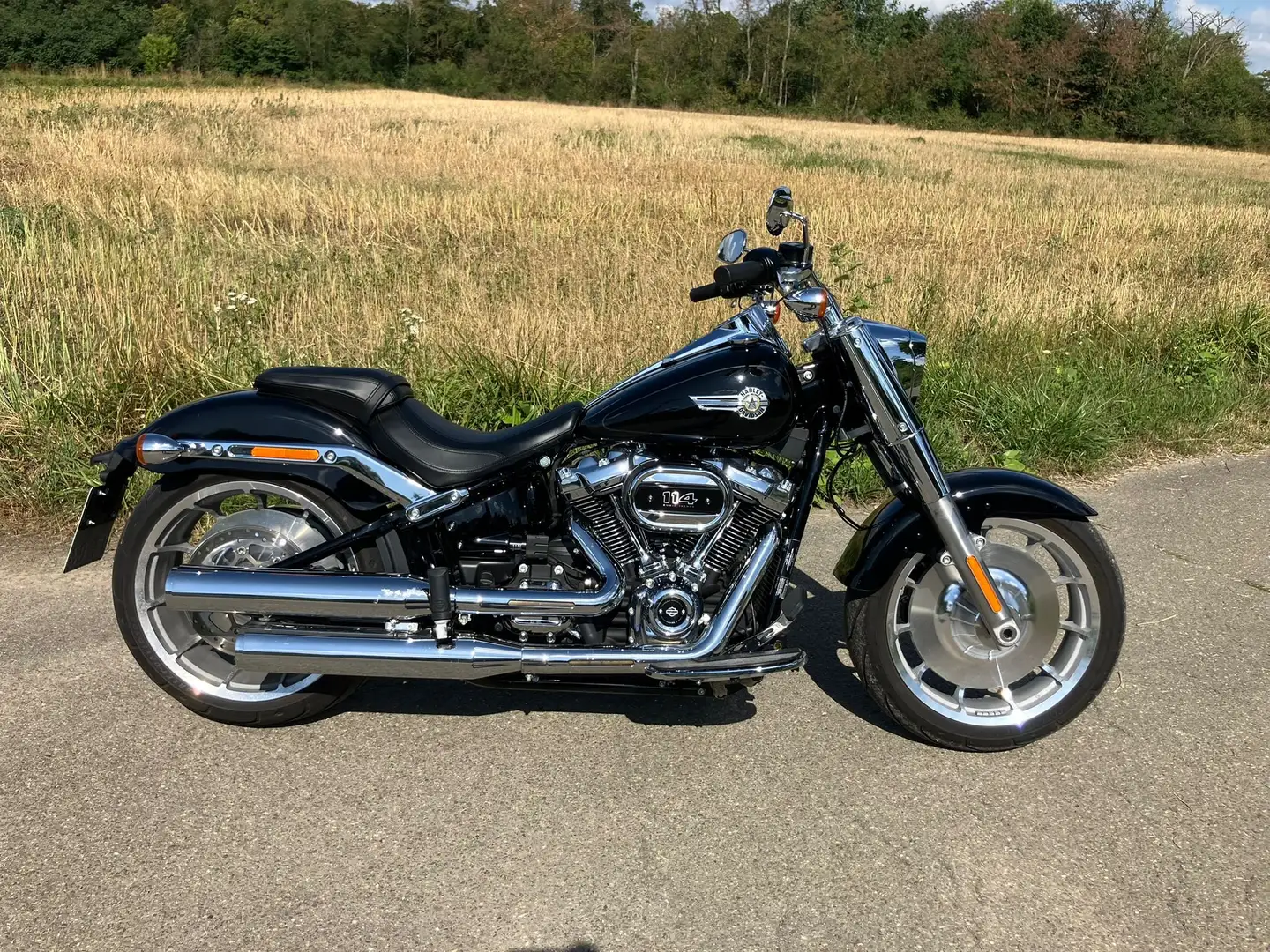 Harley-Davidson Fat Boy 114CI Schwarz - 1