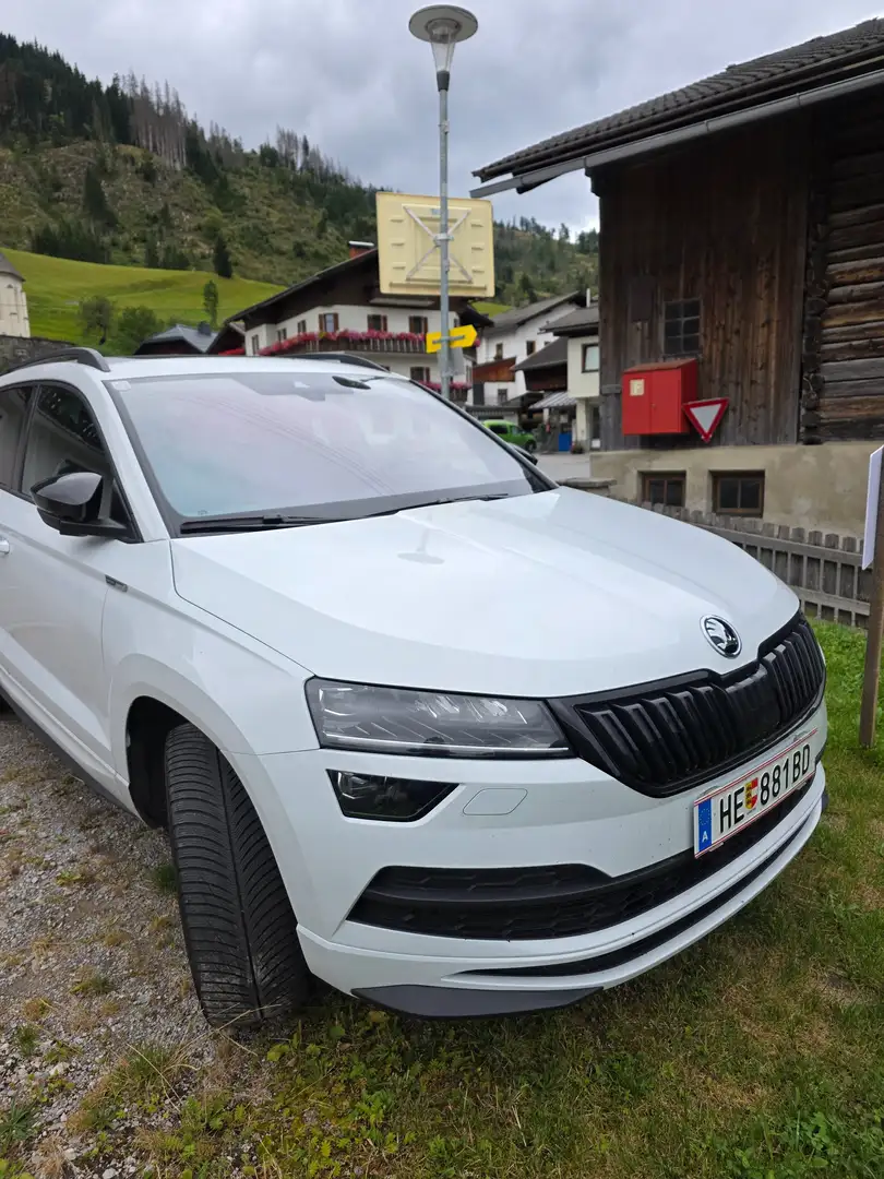 Skoda Karoq Karoq 2,0 TDI SCR 4x4 Sportline DSG Sportline Weiß - 1
