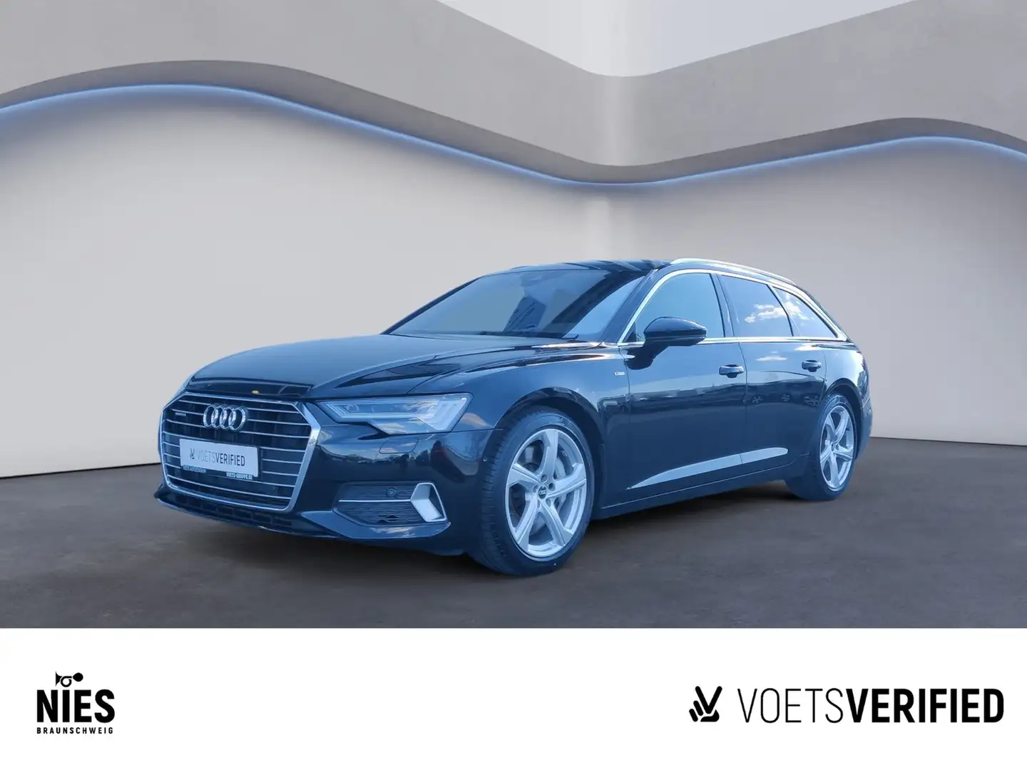 Audi A6 Avant Sport 55 TFSI S tronic STANDHZG+MATRIX-LE... Zwart - 1
