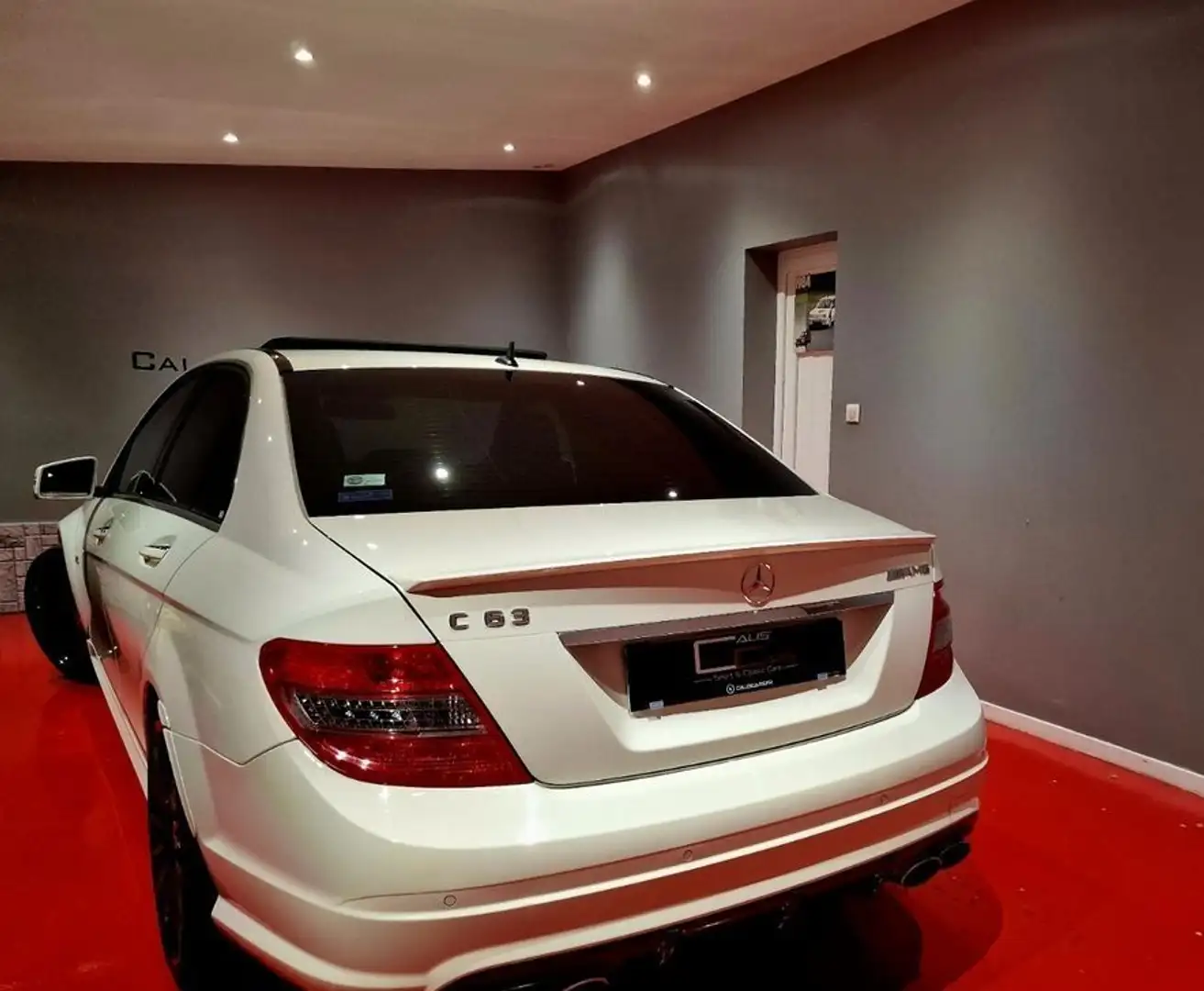 Mercedes-Benz C 63 AMG 63 AMG 6.3 V8 457CH État EXCEPTIONNEL Blanc - 2