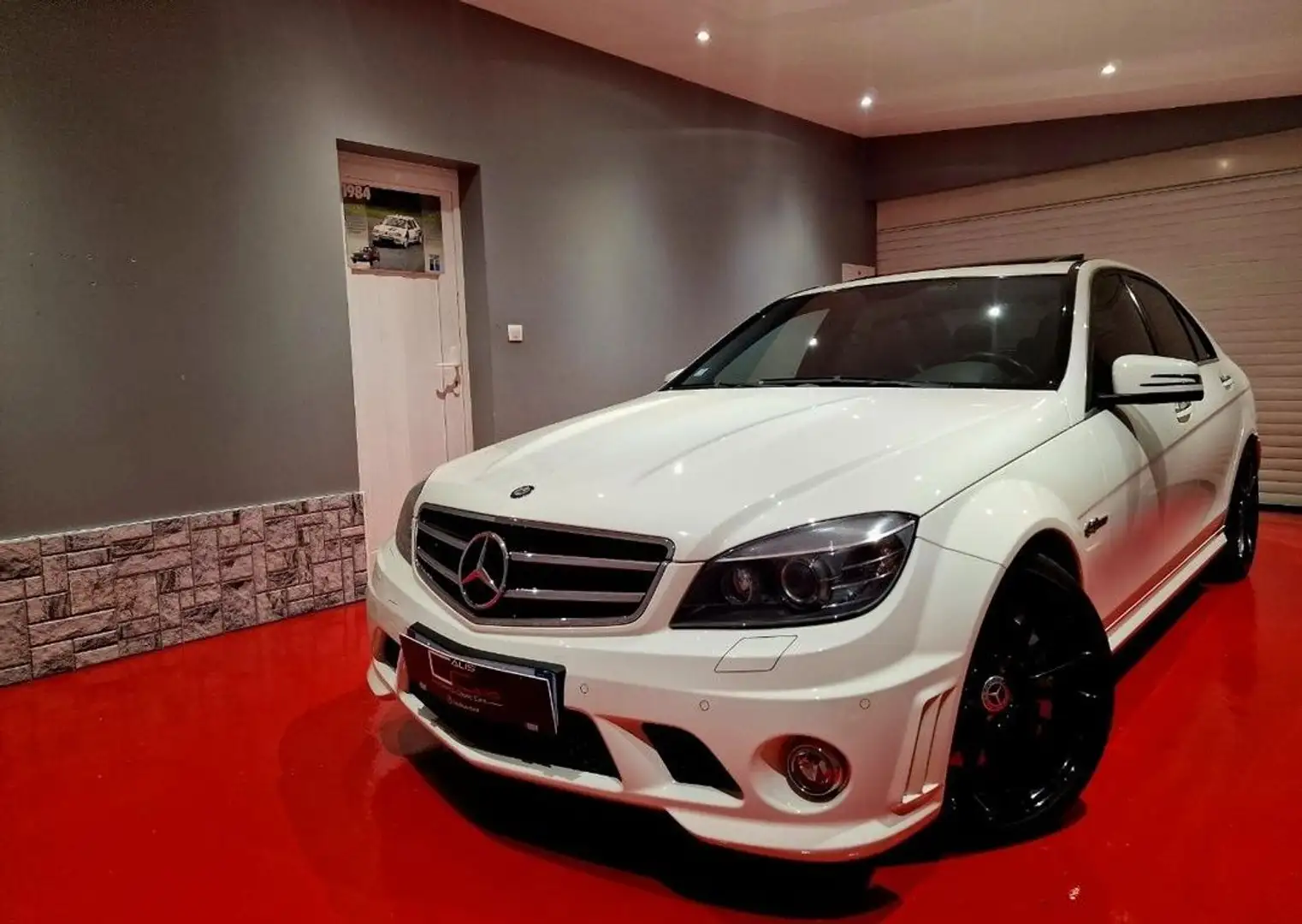 Mercedes-Benz C 63 AMG 63 AMG 6.3 V8 457CH État EXCEPTIONNEL Blanc - 1