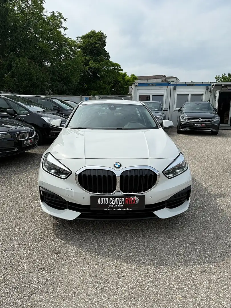 BMW 118 d Advantage Weiß - 2