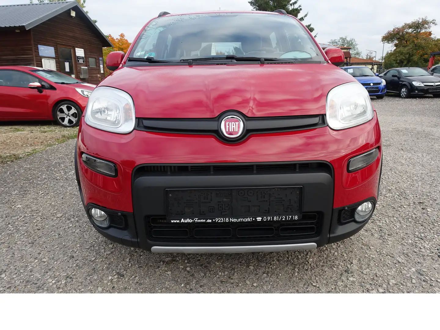 Fiat Panda Rock 4x4 Klima Alu Allwetterreifen § 7/27 Rot - 2