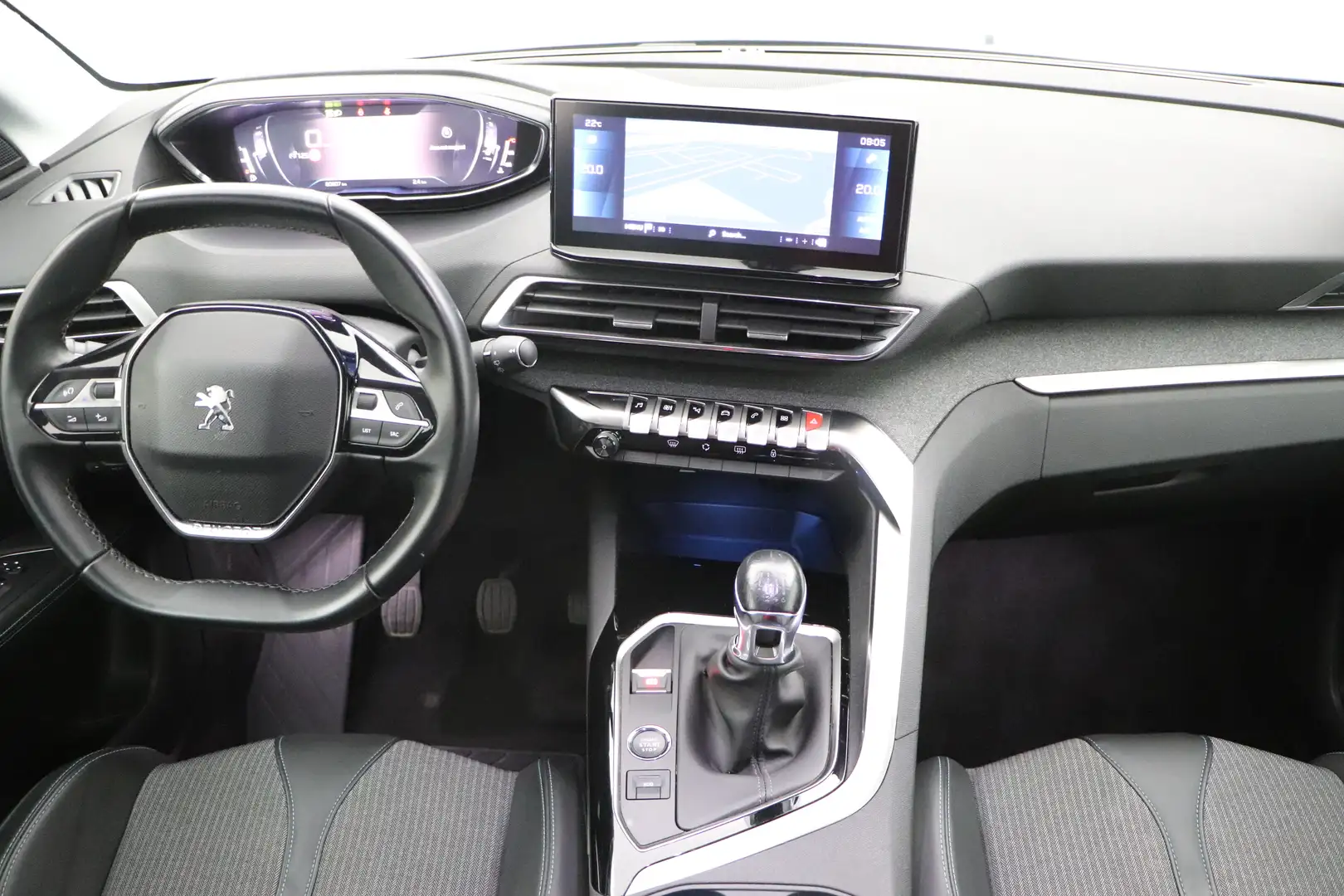 Peugeot 3008 1.5 BlueHDi Allure Pack LEDER/STOF LED GPS PDC CAM Bleu - 1
