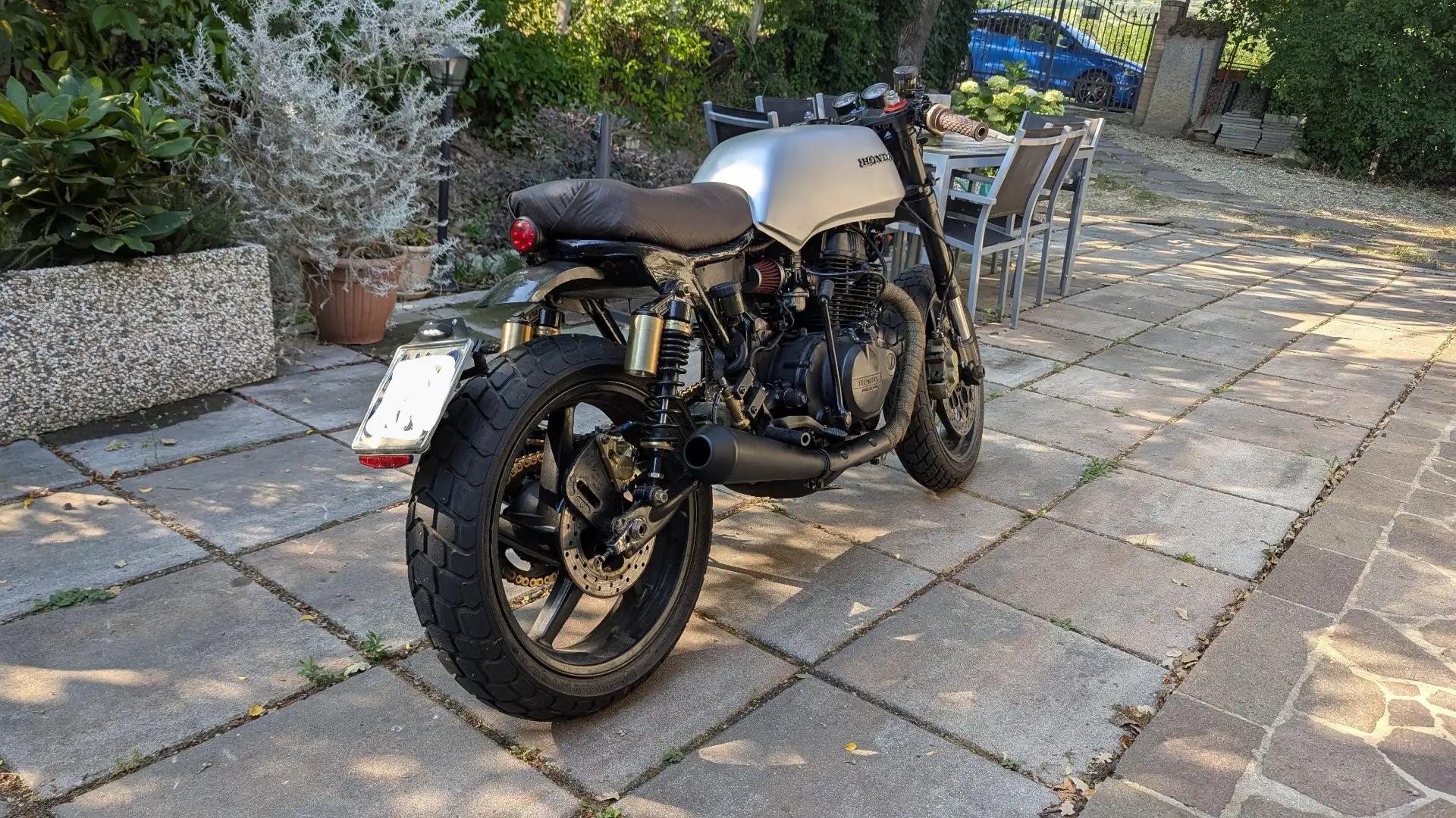 Honda CB 400 N Argintiu - 1