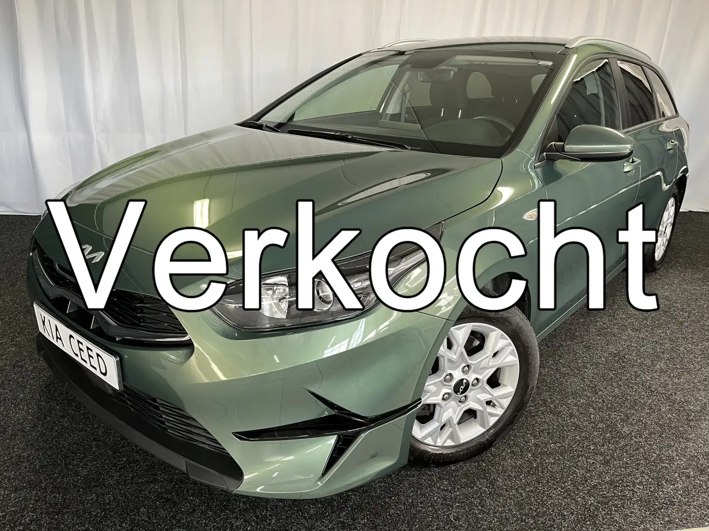 Kia Ceed SW / cee'd SW Sportswagon 1.0 T-GDi DynamicLine 1E EIGN/ECC/STOE Groen - 1