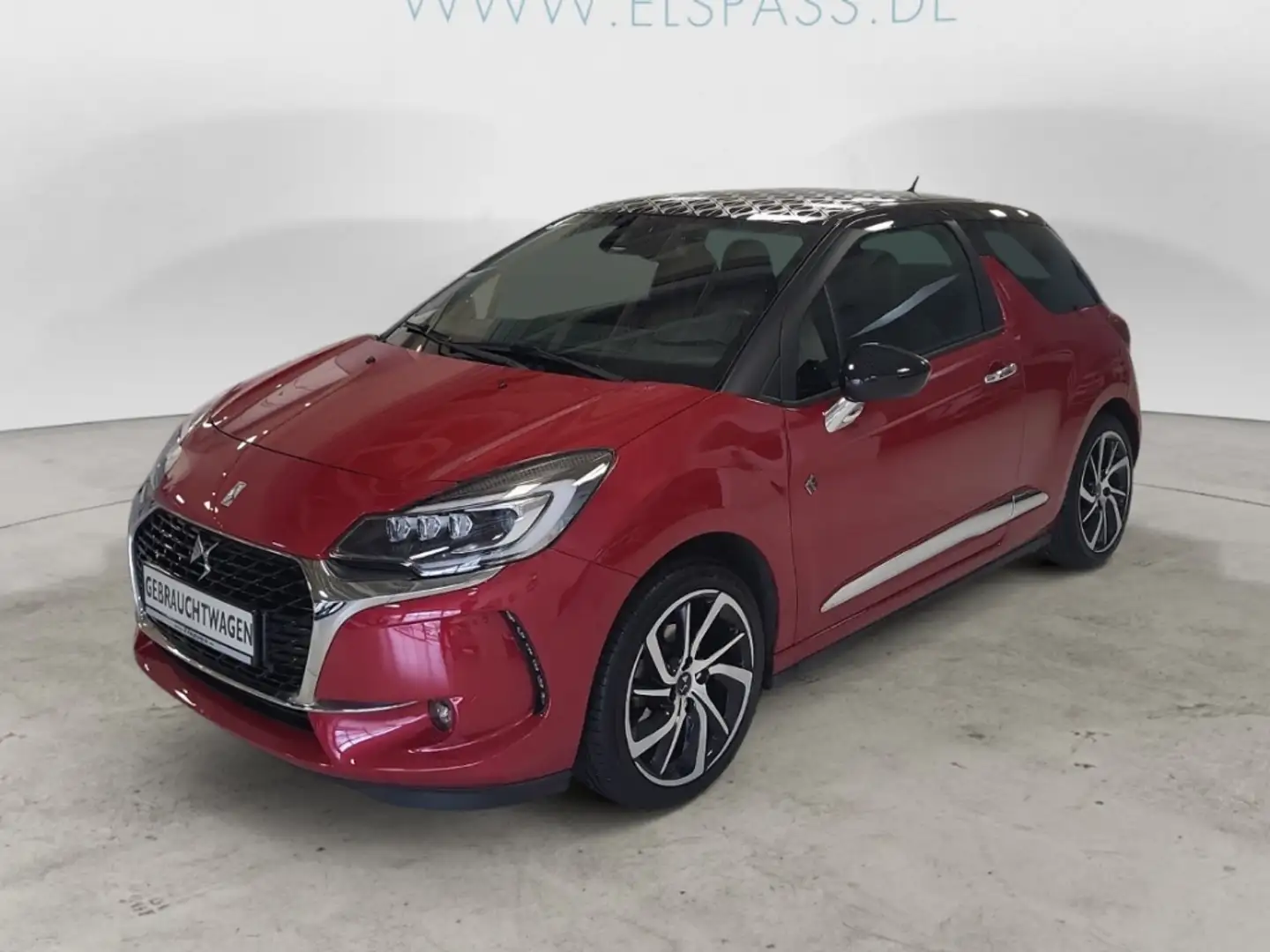 Citroen DS3 DS Forever AUTOMATIK LED KAMERA TEMPPOMAT ALU PDC Rot - 2