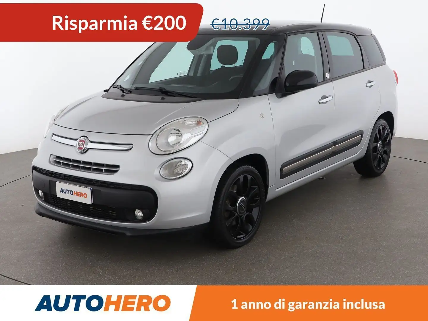 Fiat 500L 1.6 JTDM Lounge Stříbrná - 1