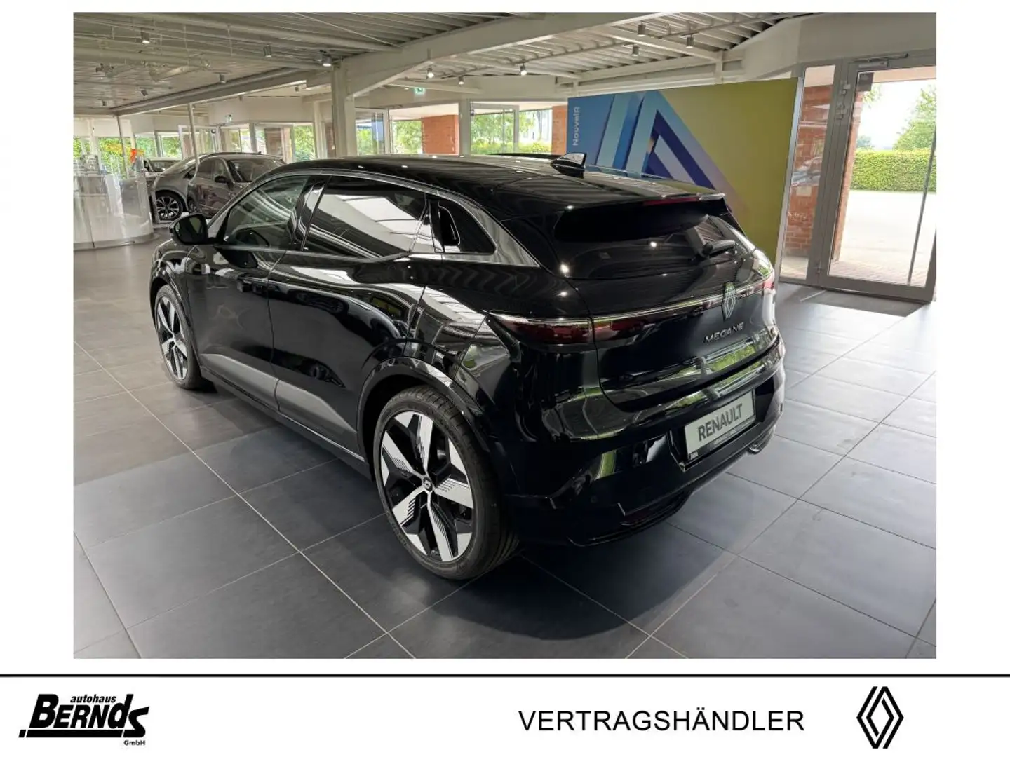 Renault Megane E-Tech 220 Comfort Range Techno ACC KAMERA SHZ LED Чорний - 2