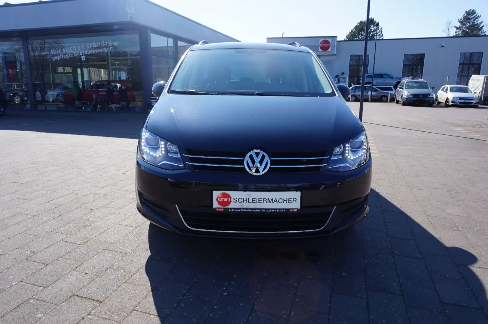 Volkswagen Sharan Comfortline Xenon Navi Schwarz - 2