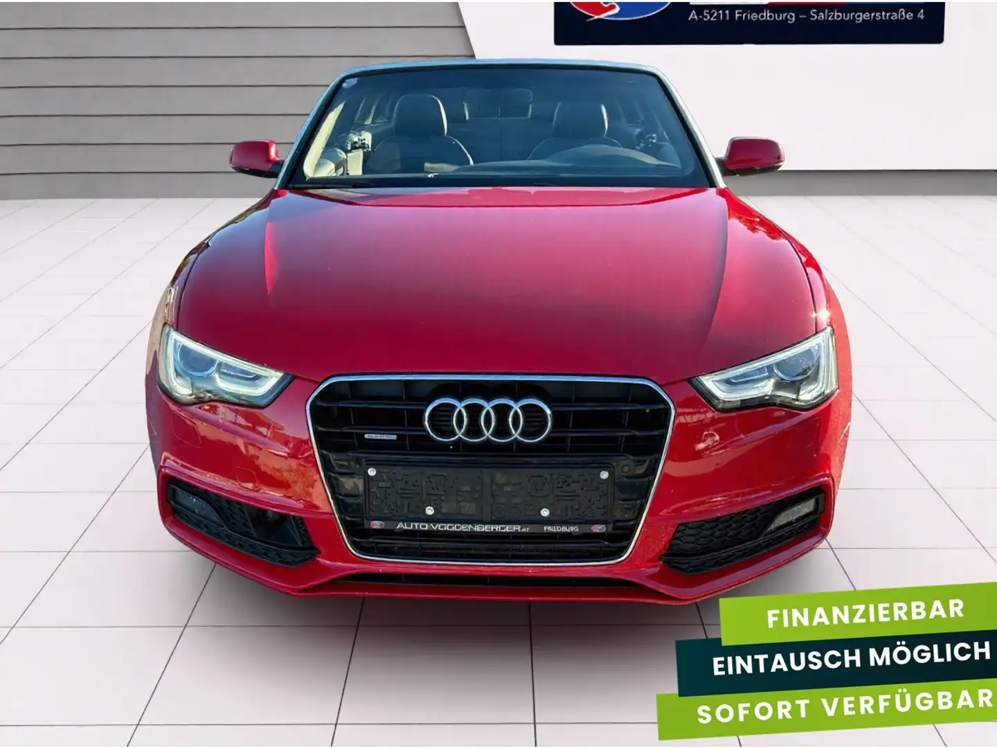 Audi A5 A5 Cabrio 2,0 TFSI quattro S-tronic Rot - 2