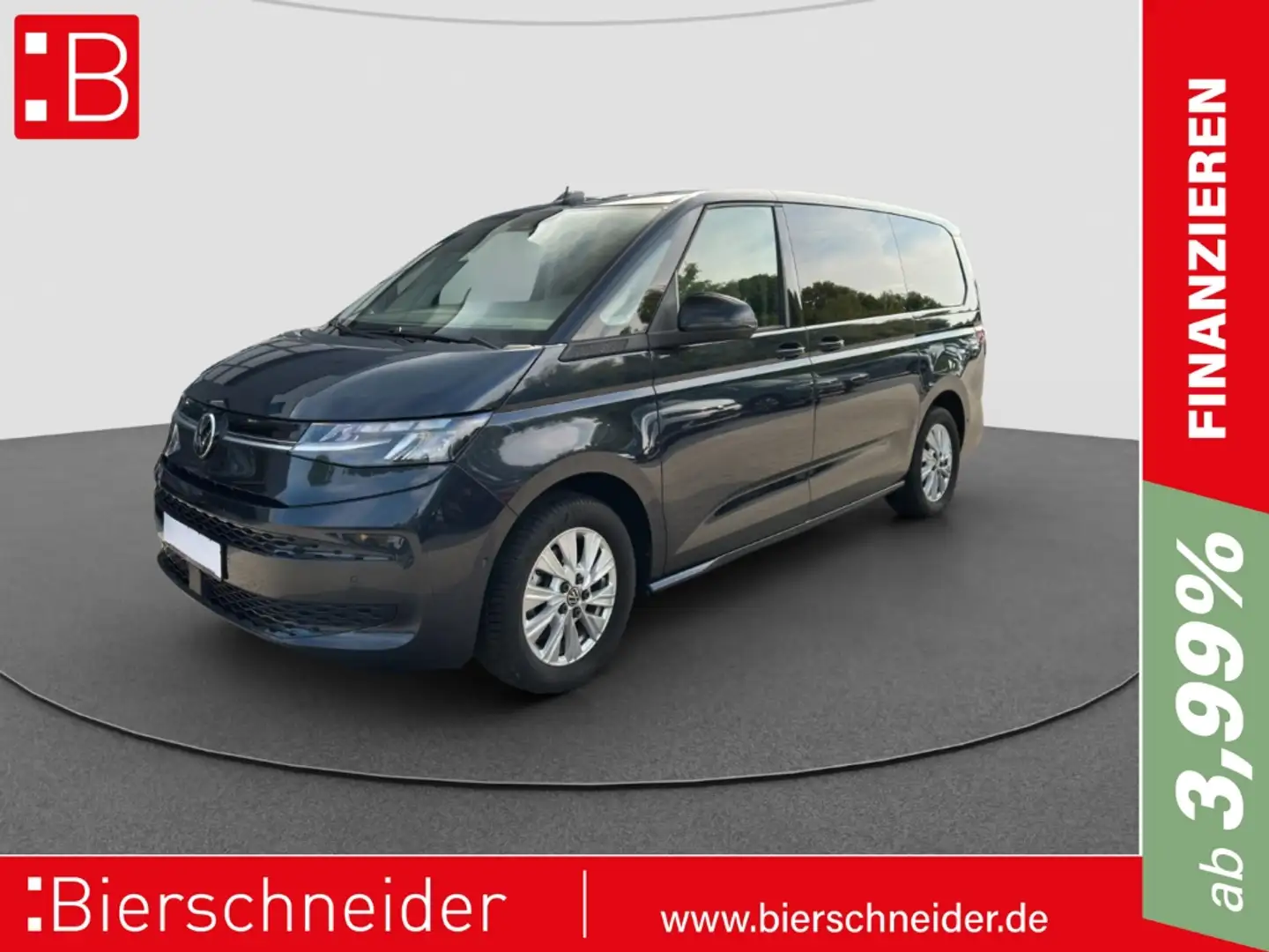 Volkswagen T7 Multivan 2.0 TDI DSG Life lang AHK KAMERA ACC NAVI Bleu - 1