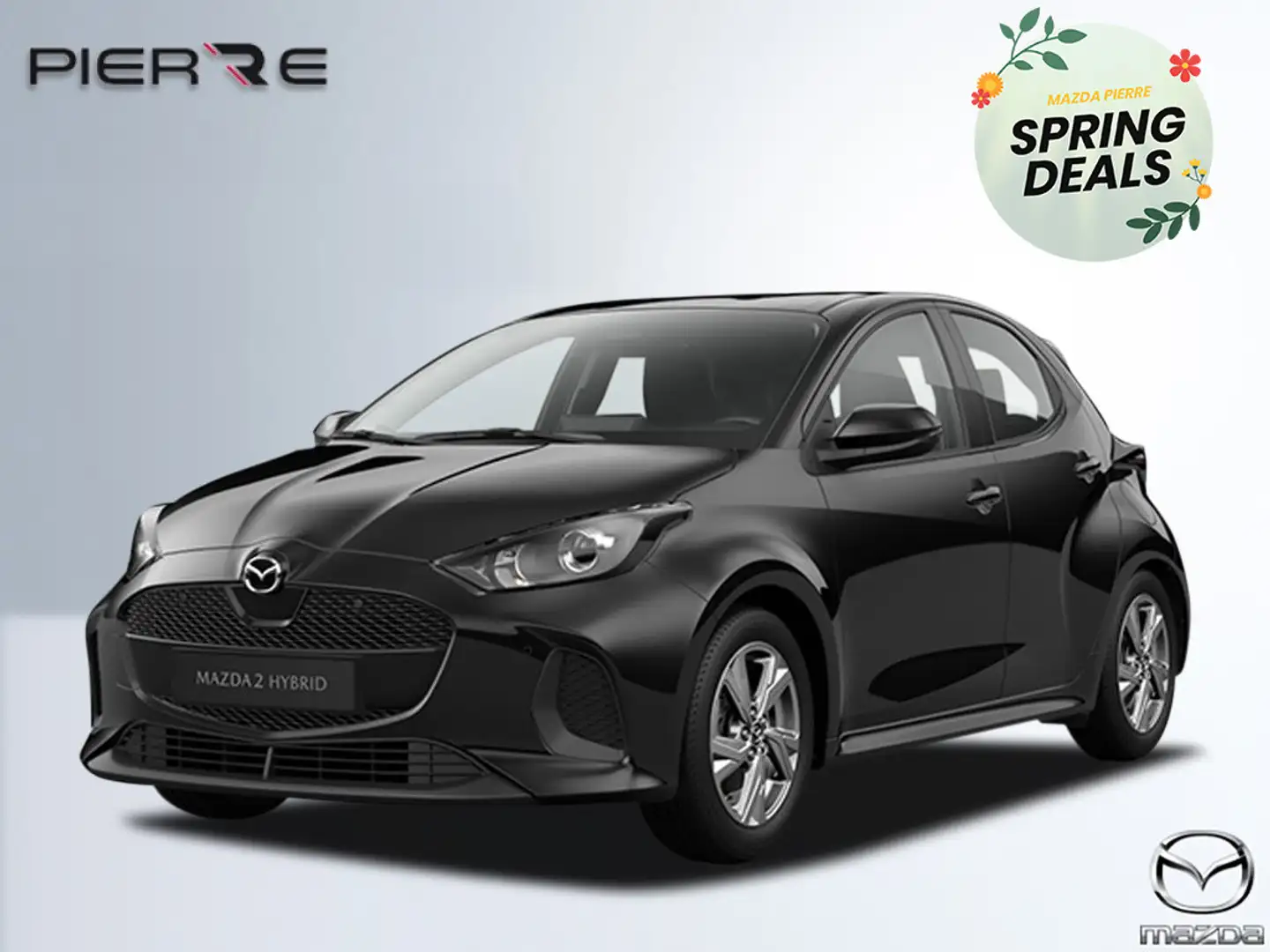 Mazda 2 Hybrid 1.5 Exclusive-line | AUTOMAAT | Zwart - 1