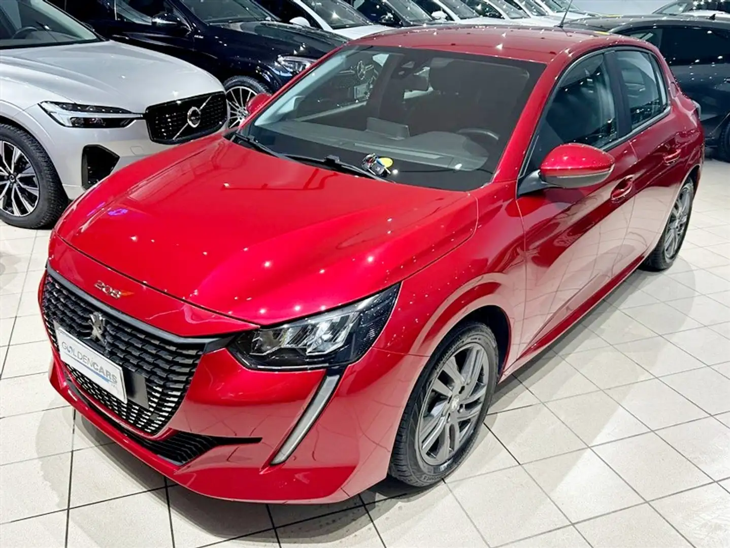 Peugeot 208 1.2 puretech Active s Rouge - 2