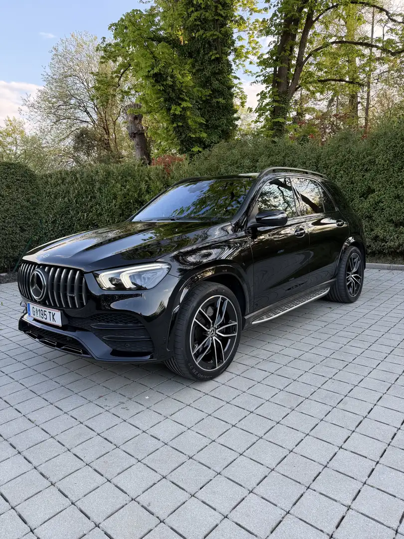 Mercedes-Benz GLE 350 de 4matic, AMG, Garantie 02/28, Luft, HUD, ca120T Schwarz - 1